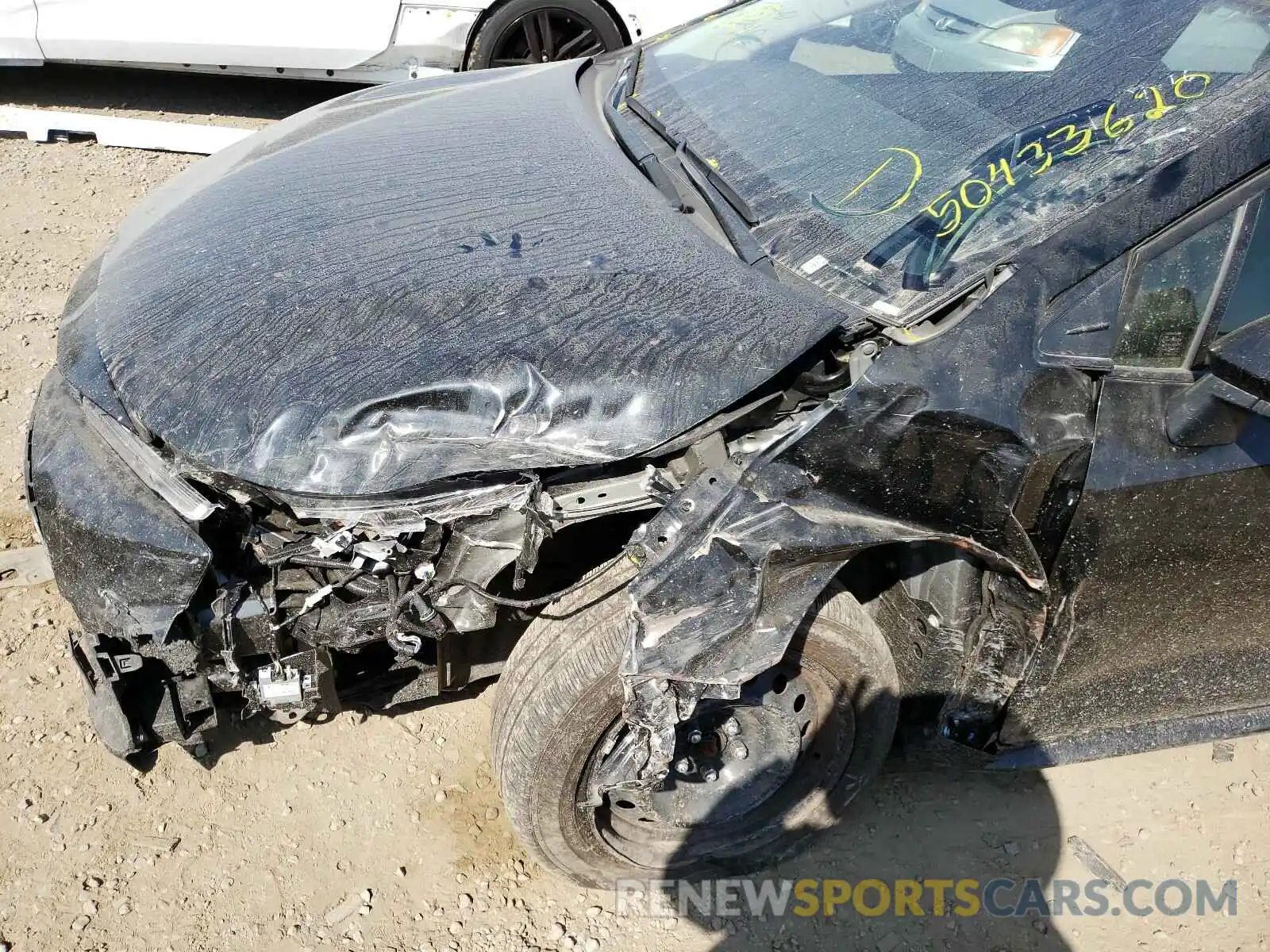 9 Photograph of a damaged car JTDEPRAE4LJ052150 TOYOTA COROLLA 2020