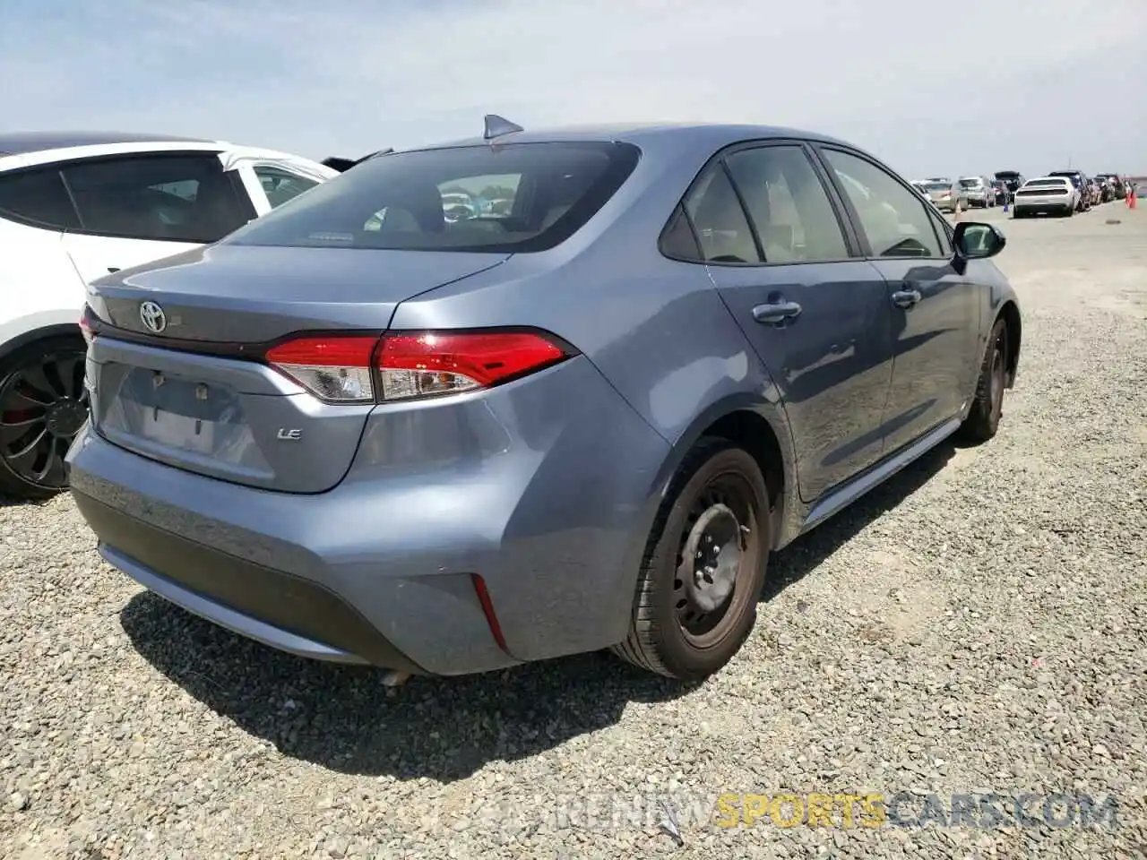 4 Photograph of a damaged car JTDEPRAE4LJ052360 TOYOTA COROLLA 2020