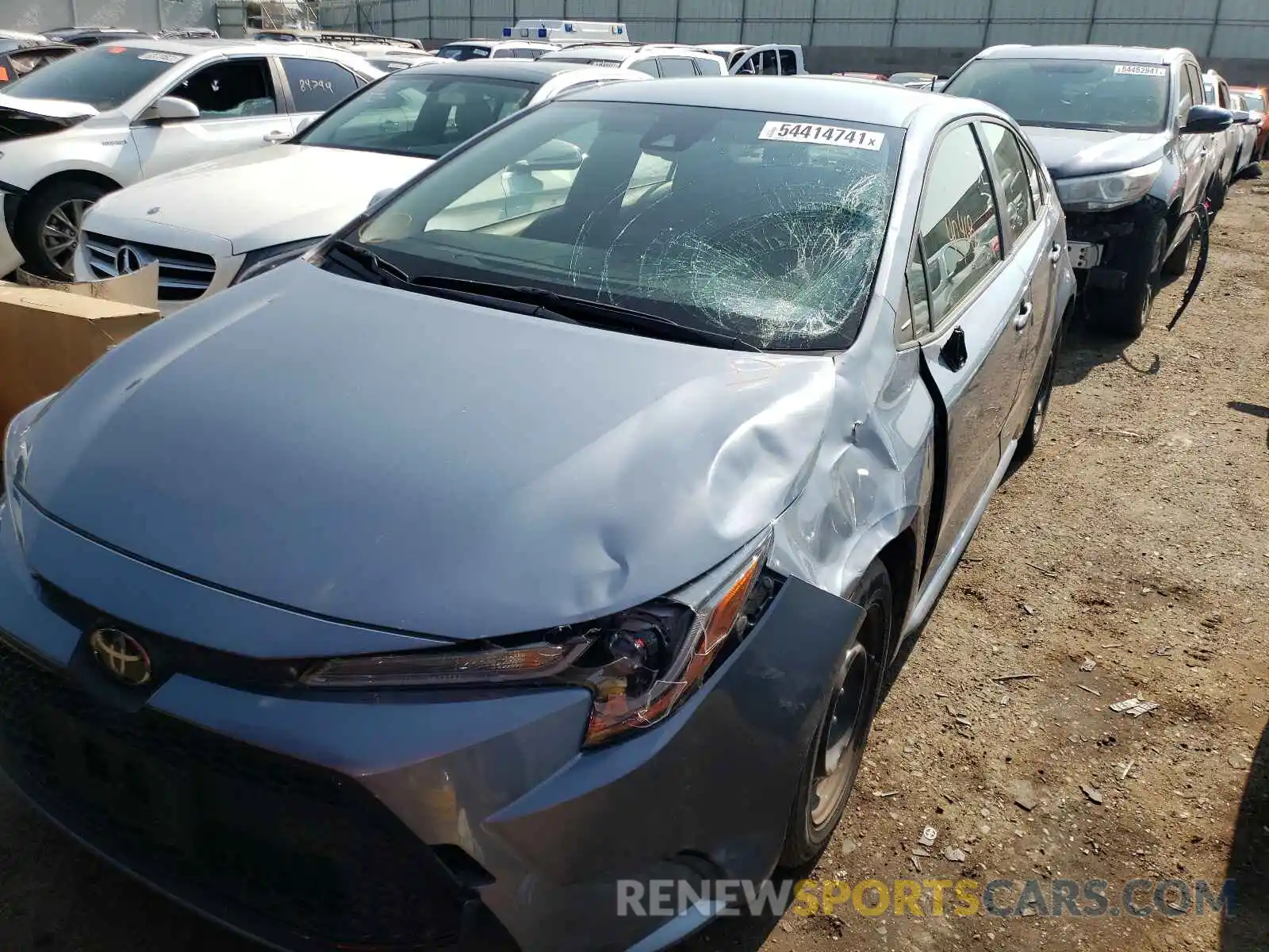 9 Photograph of a damaged car JTDEPRAE4LJ052374 TOYOTA COROLLA 2020