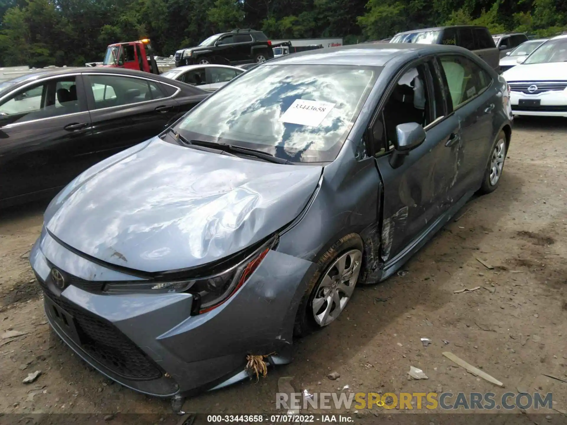 6 Photograph of a damaged car JTDEPRAE4LJ052391 TOYOTA COROLLA 2020