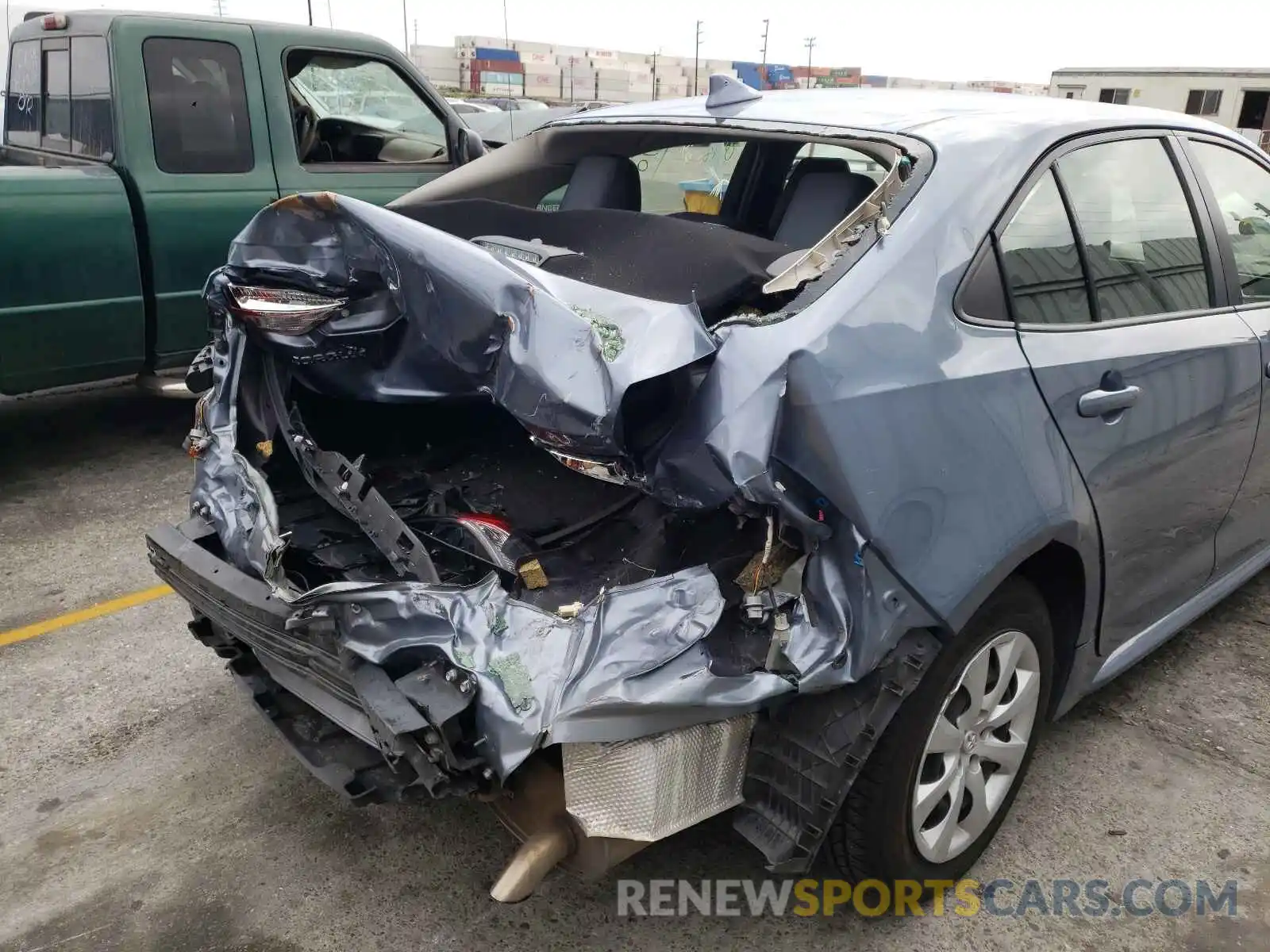 9 Photograph of a damaged car JTDEPRAE4LJ052925 TOYOTA COROLLA 2020