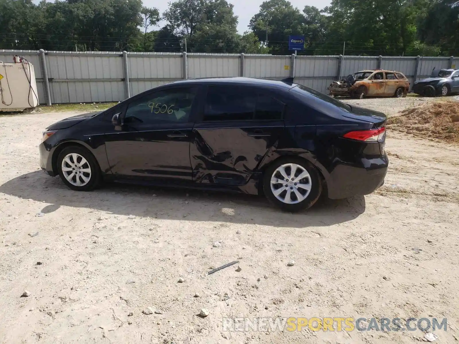 9 Photograph of a damaged car JTDEPRAE4LJ056439 TOYOTA COROLLA 2020