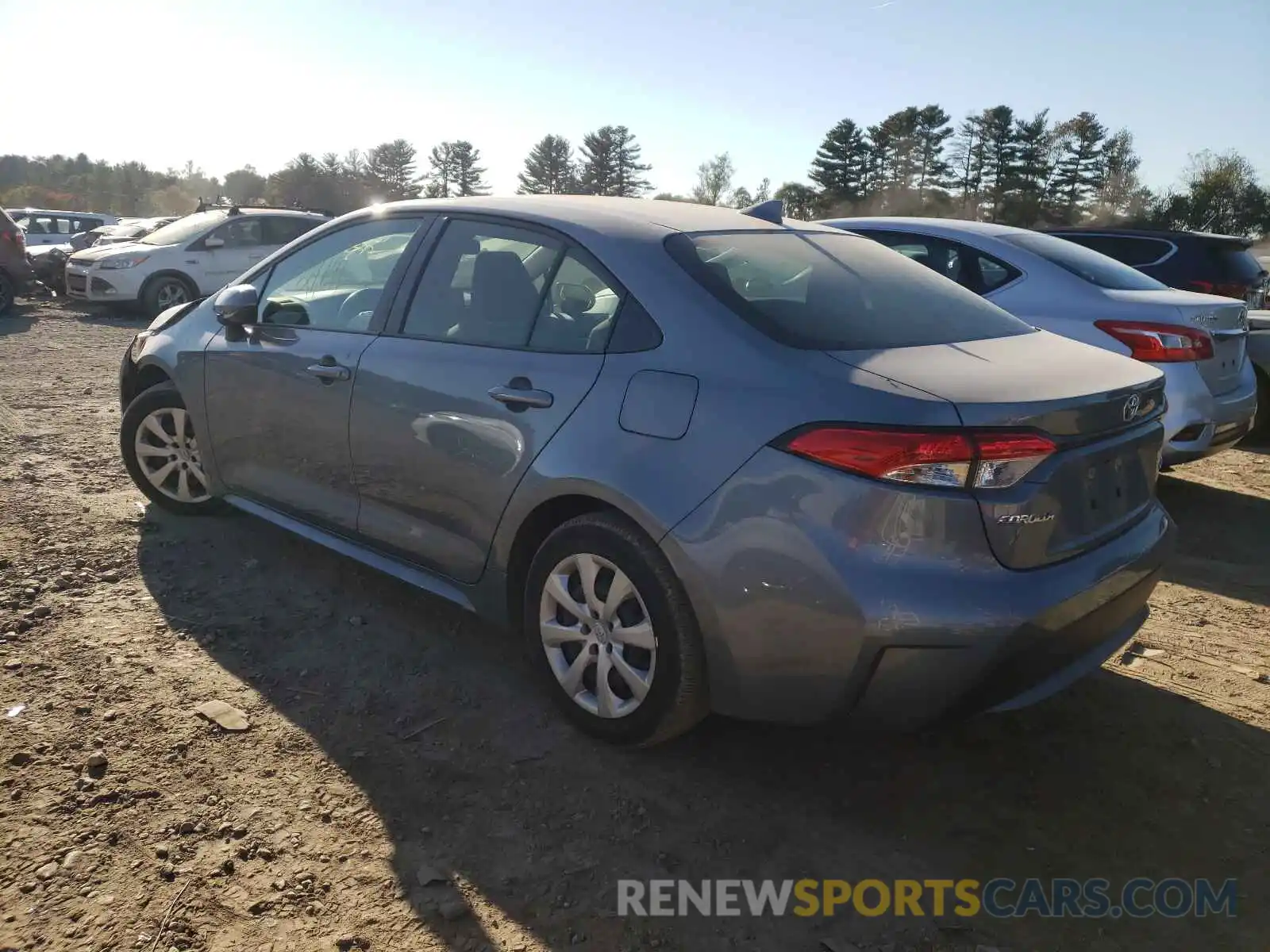 3 Photograph of a damaged car JTDEPRAE4LJ057929 TOYOTA COROLLA 2020