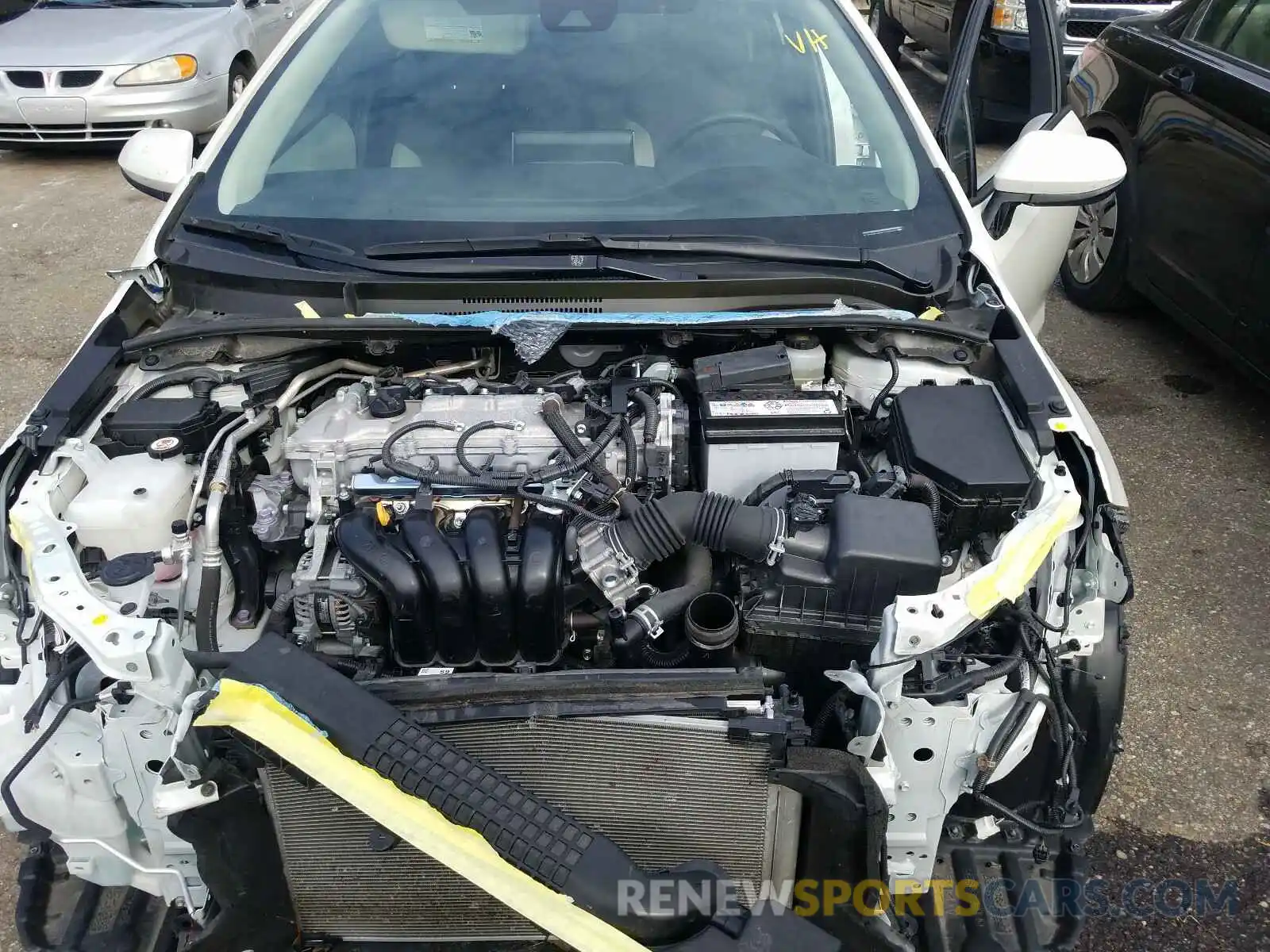 7 Photograph of a damaged car JTDEPRAE4LJ058482 TOYOTA COROLLA 2020