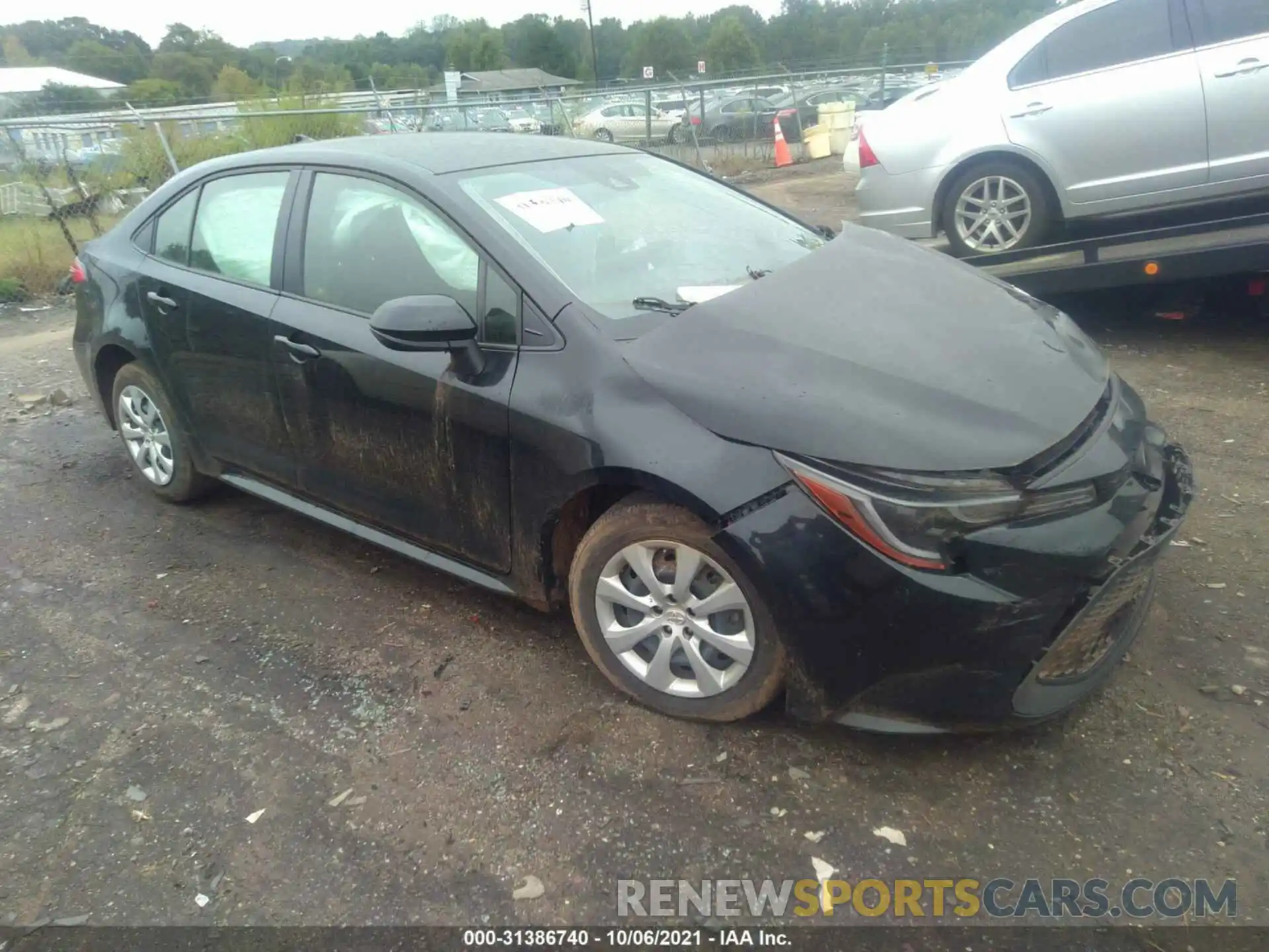 1 Photograph of a damaged car JTDEPRAE4LJ058983 TOYOTA COROLLA 2020