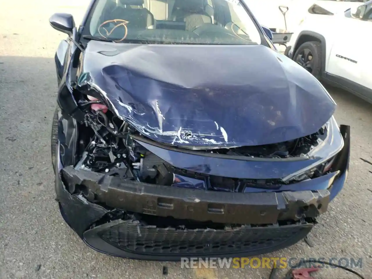 9 Photograph of a damaged car JTDEPRAE4LJ059163 TOYOTA COROLLA 2020