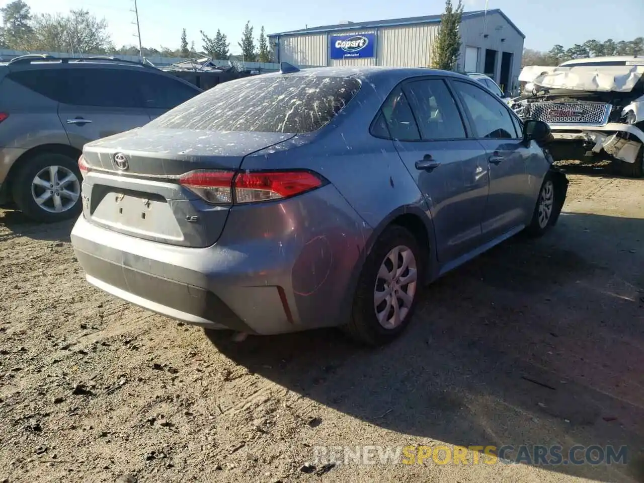 4 Photograph of a damaged car JTDEPRAE4LJ059261 TOYOTA COROLLA 2020