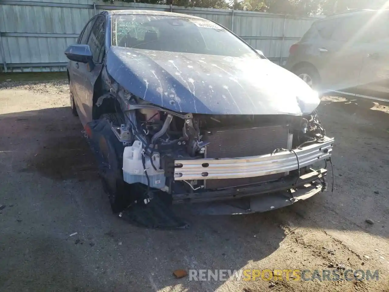 9 Photograph of a damaged car JTDEPRAE4LJ059261 TOYOTA COROLLA 2020