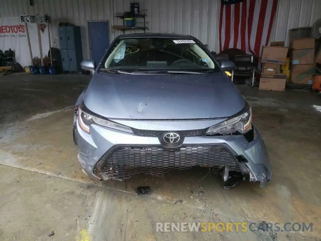 9 Photograph of a damaged car JTDEPRAE4LJ059938 TOYOTA COROLLA 2020