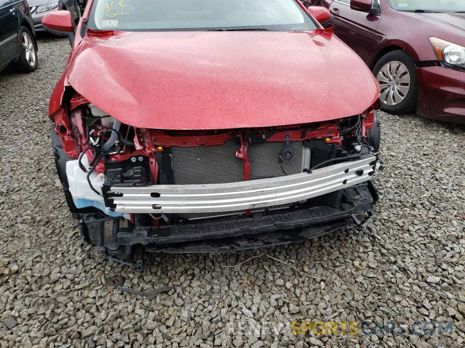 9 Photograph of a damaged car JTDEPRAE4LJ060183 TOYOTA COROLLA 2020