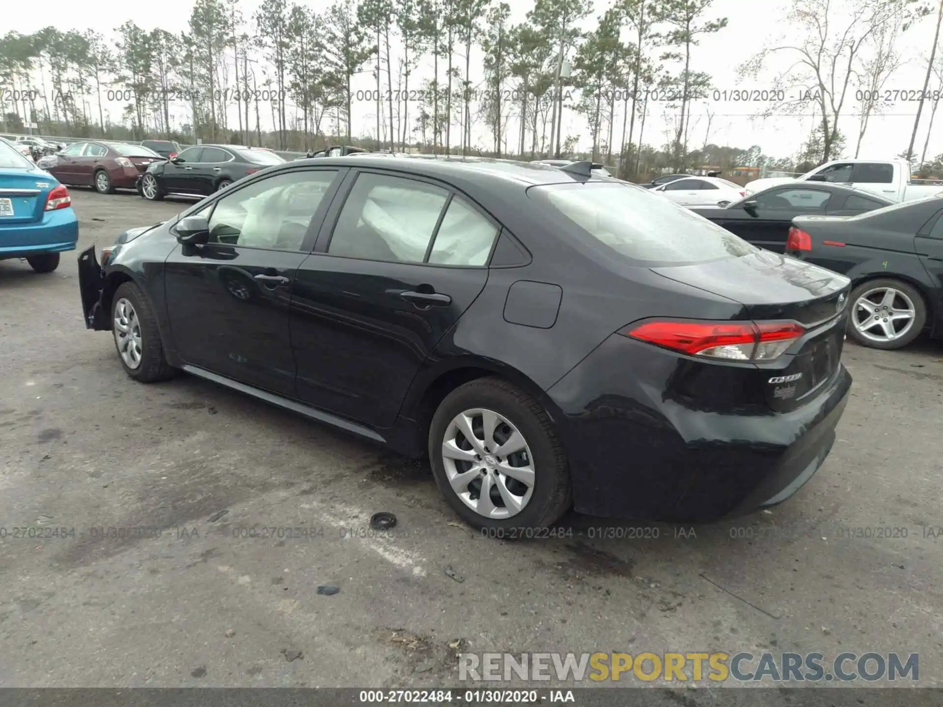 3 Photograph of a damaged car JTDEPRAE4LJ061530 TOYOTA COROLLA 2020