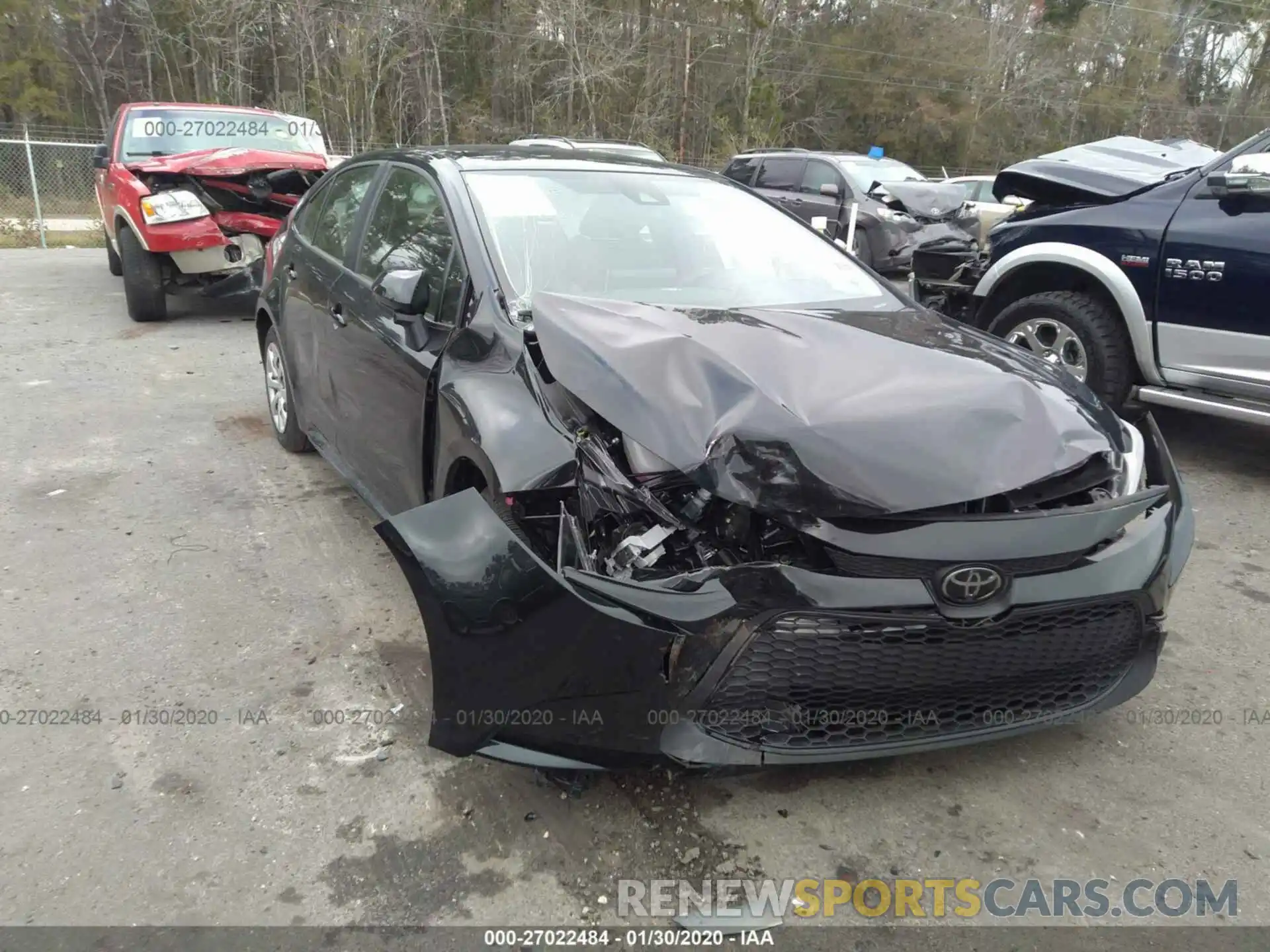 6 Photograph of a damaged car JTDEPRAE4LJ061530 TOYOTA COROLLA 2020