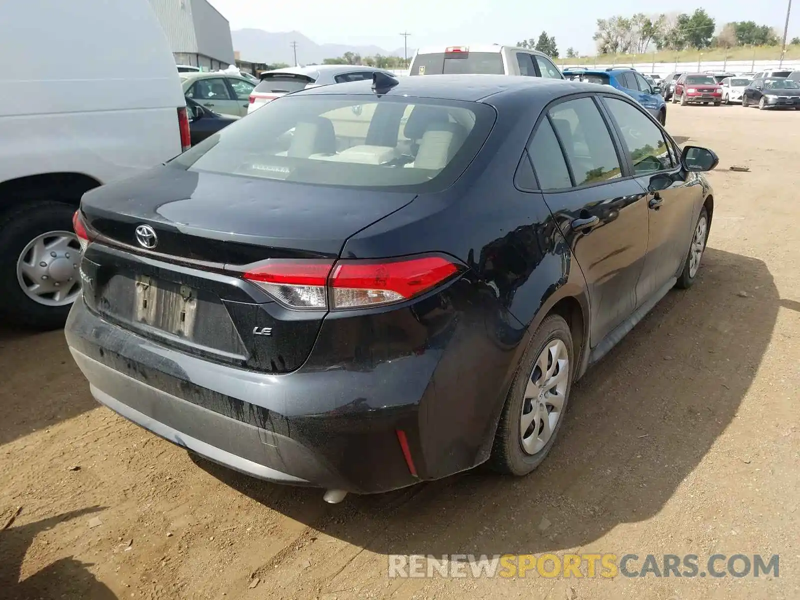 4 Photograph of a damaged car JTDEPRAE4LJ062077 TOYOTA COROLLA 2020