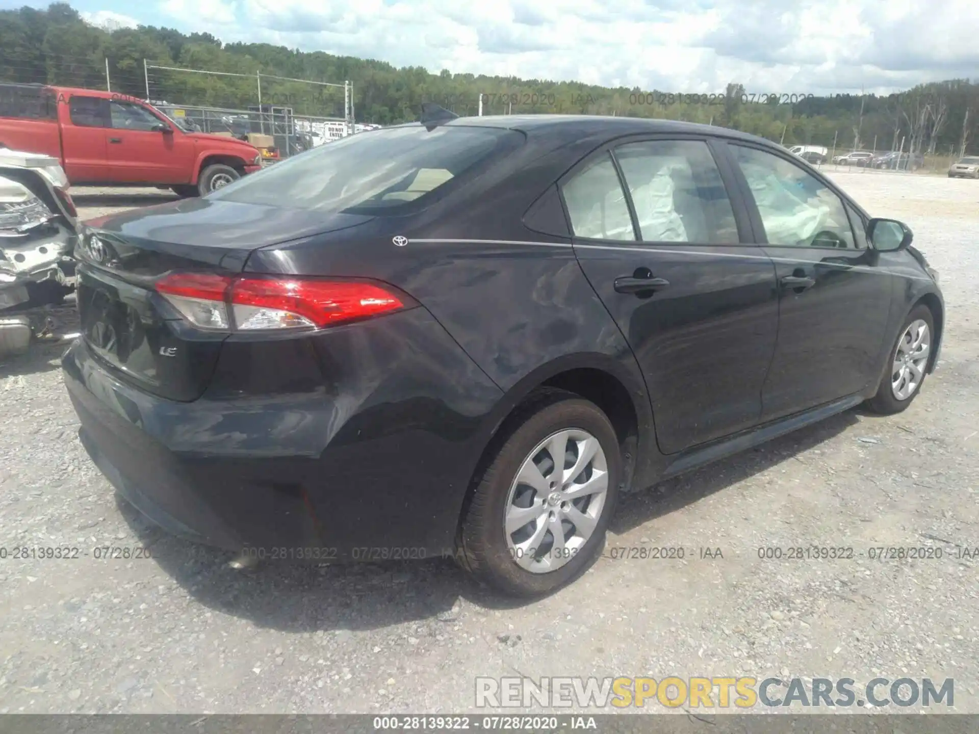 4 Photograph of a damaged car JTDEPRAE4LJ062340 TOYOTA COROLLA 2020