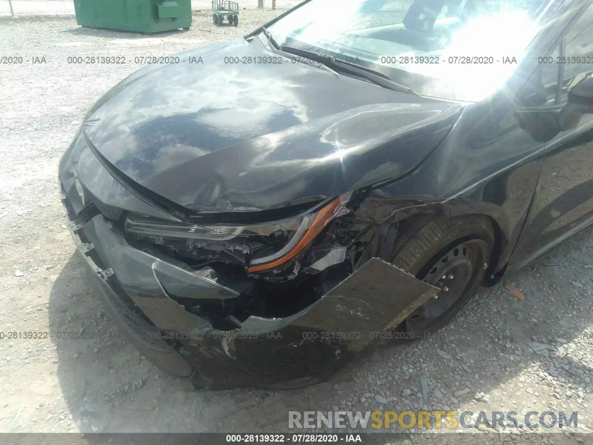 6 Photograph of a damaged car JTDEPRAE4LJ062340 TOYOTA COROLLA 2020