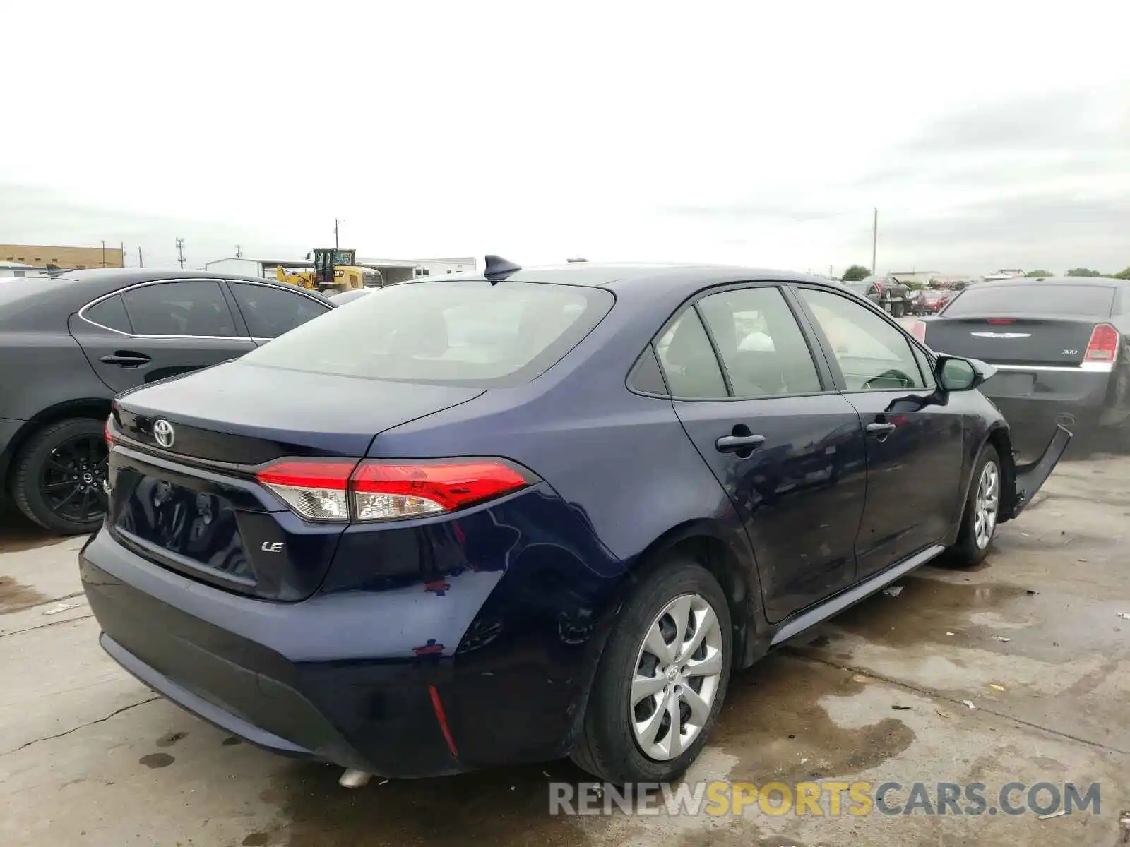 4 Photograph of a damaged car JTDEPRAE4LJ067022 TOYOTA COROLLA 2020