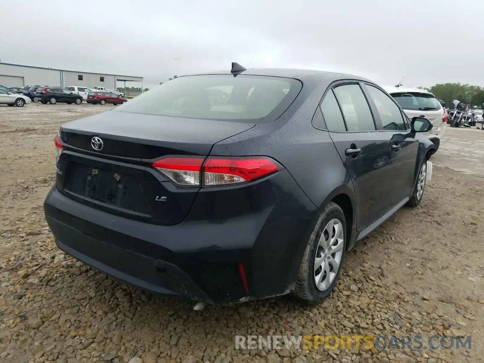 4 Photograph of a damaged car JTDEPRAE4LJ068140 TOYOTA COROLLA 2020