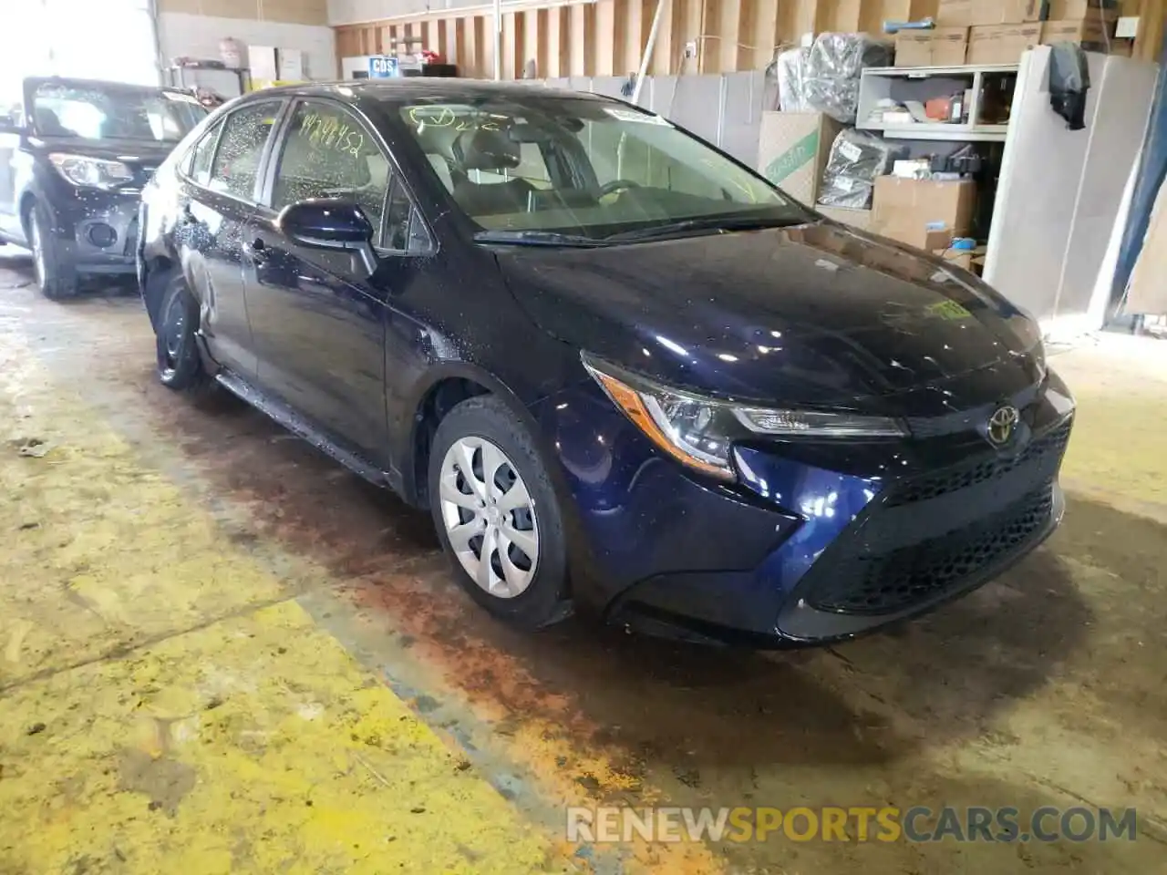 1 Photograph of a damaged car JTDEPRAE4LJ068669 TOYOTA COROLLA 2020