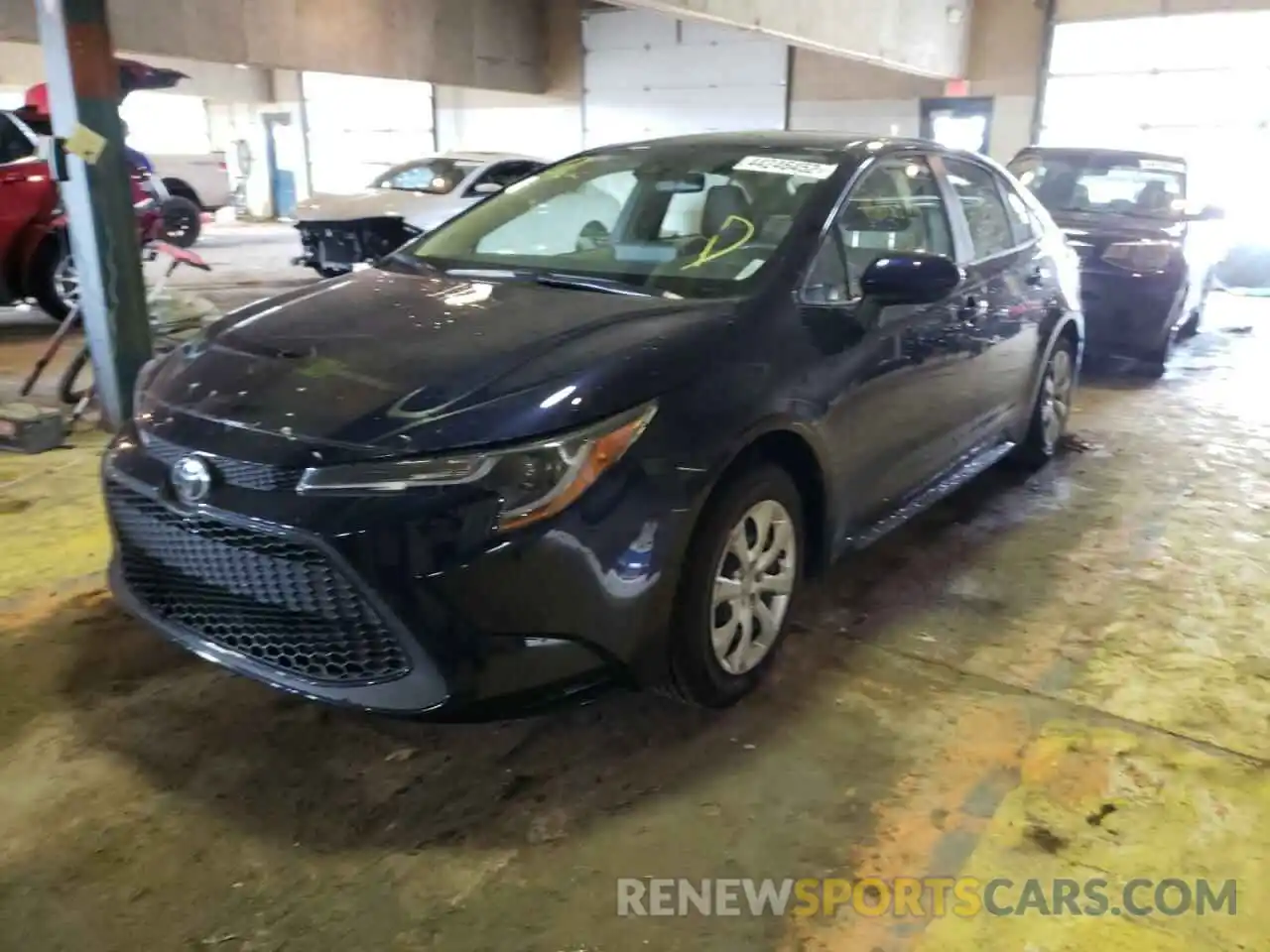 2 Photograph of a damaged car JTDEPRAE4LJ068669 TOYOTA COROLLA 2020