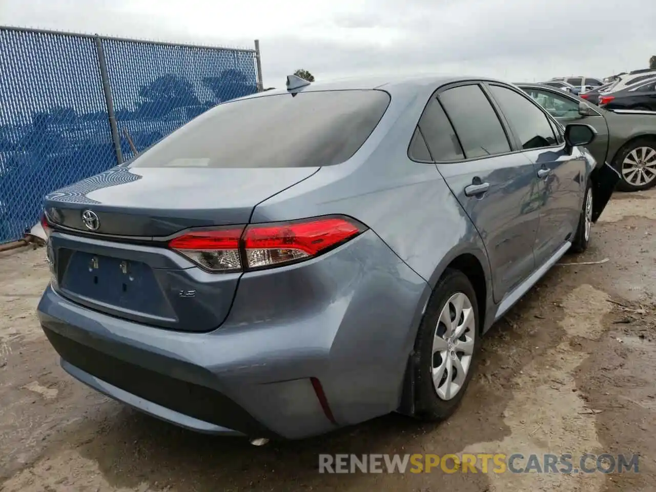 4 Photograph of a damaged car JTDEPRAE4LJ069353 TOYOTA COROLLA 2020