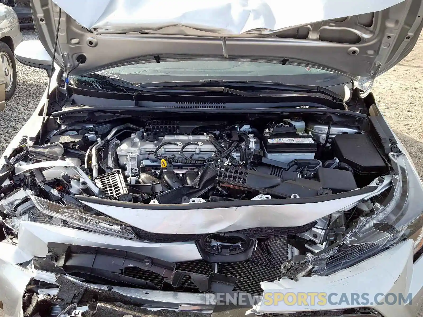 7 Photograph of a damaged car JTDEPRAE4LJ069613 TOYOTA COROLLA 2020