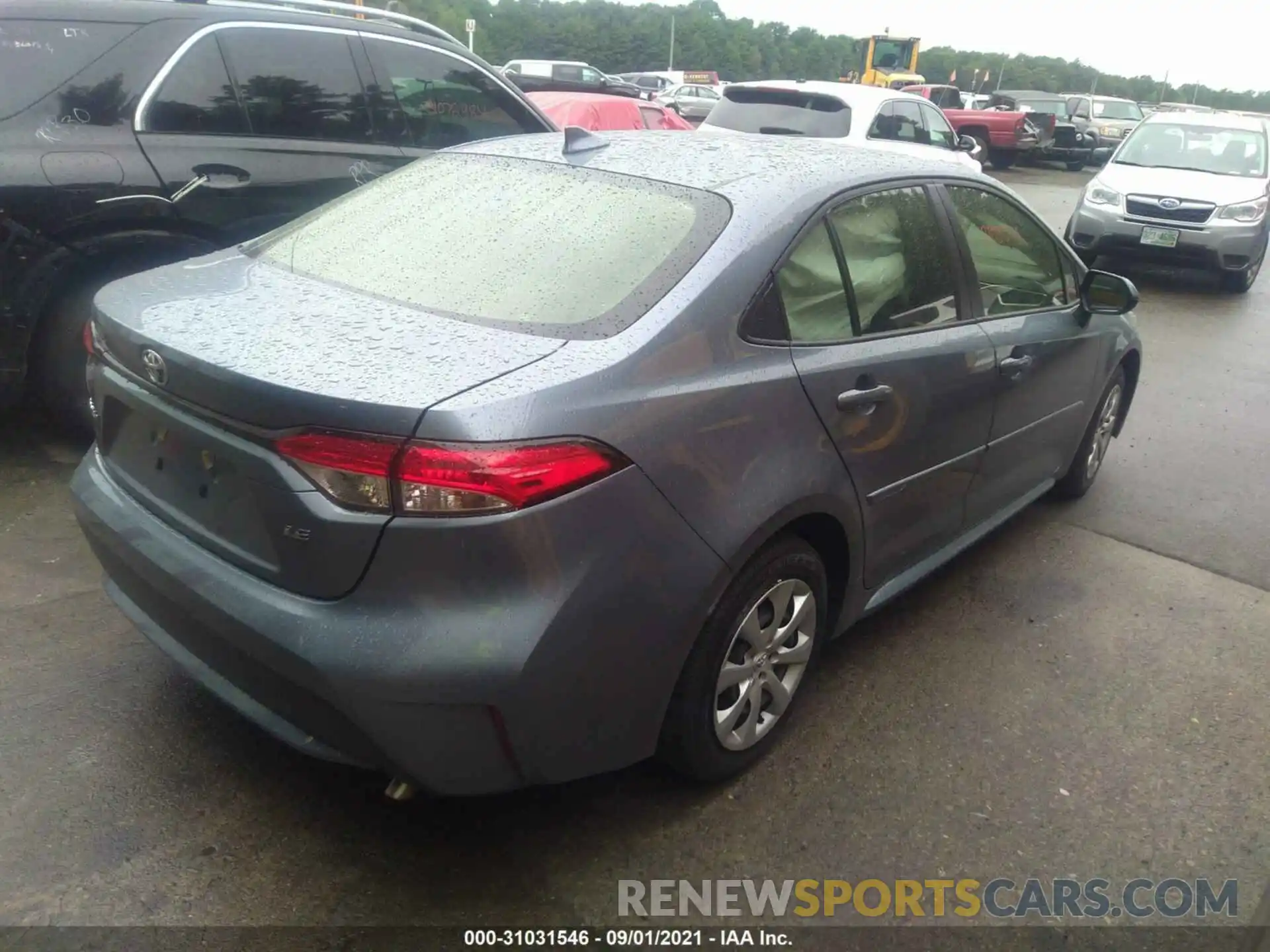 4 Photograph of a damaged car JTDEPRAE4LJ070048 TOYOTA COROLLA 2020