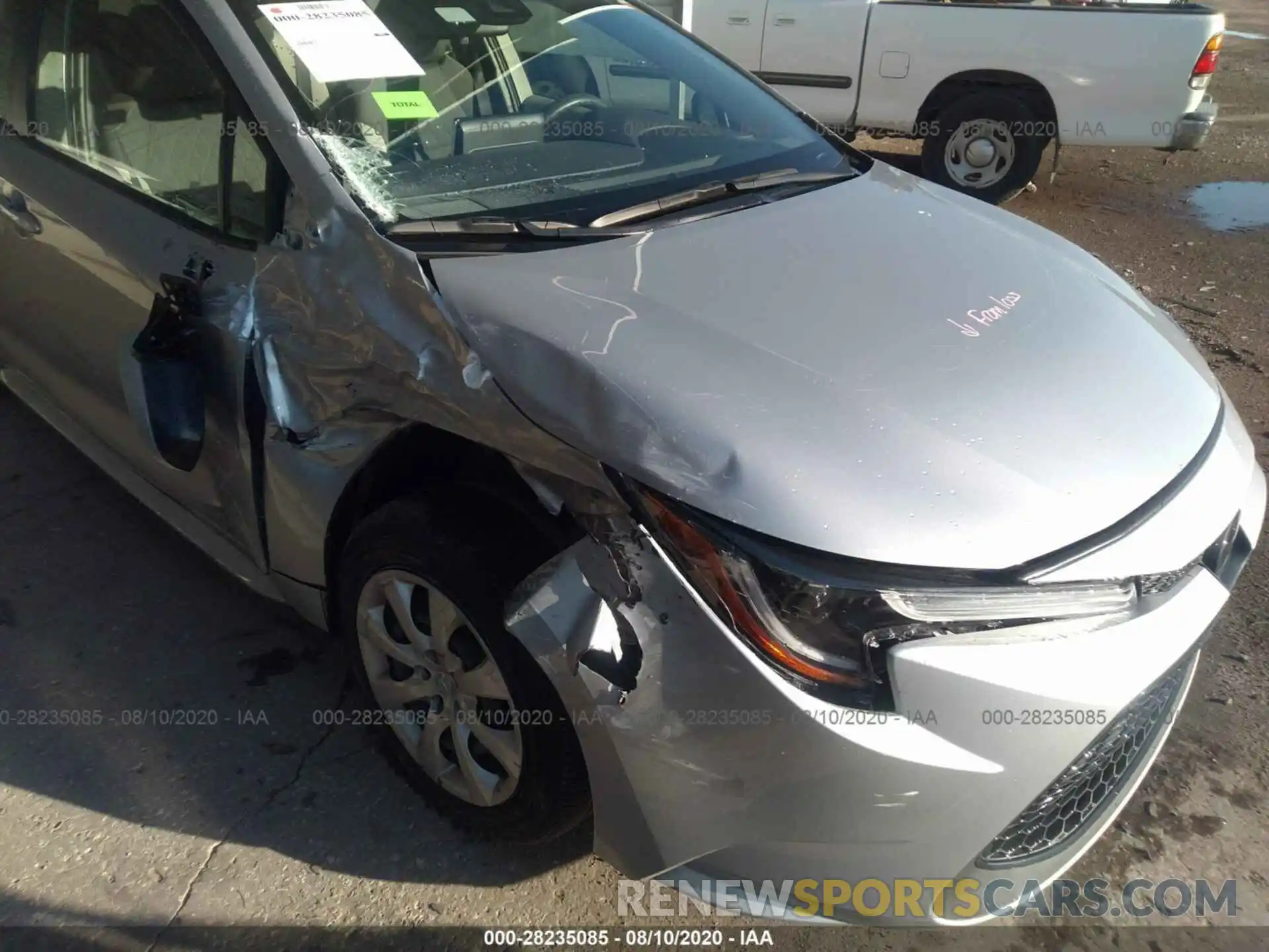 6 Photograph of a damaged car JTDEPRAE4LJ070308 TOYOTA COROLLA 2020