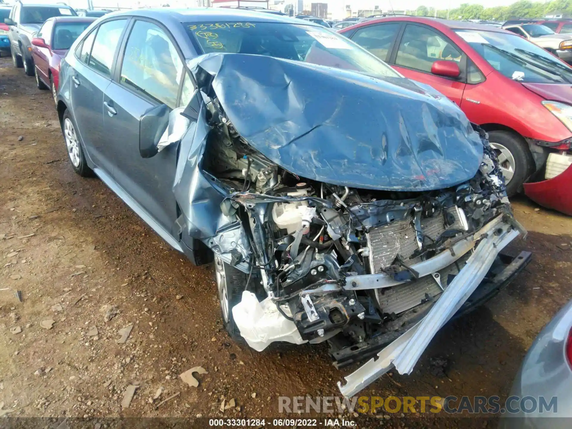 6 Photograph of a damaged car JTDEPRAE4LJ071166 TOYOTA COROLLA 2020