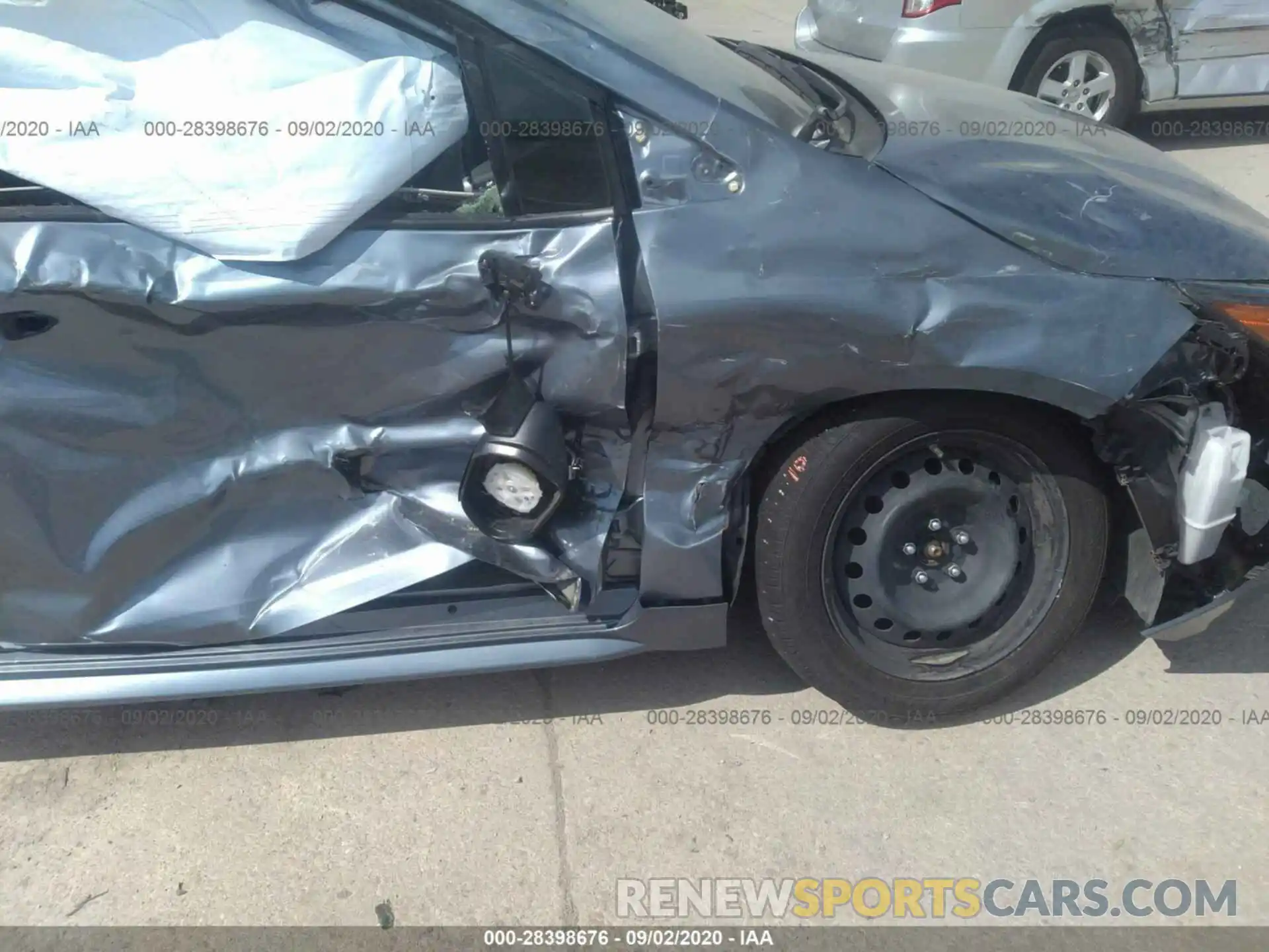 6 Фотография поврежденного автомобиля JTDEPRAE4LJ071667 TOYOTA COROLLA 2020