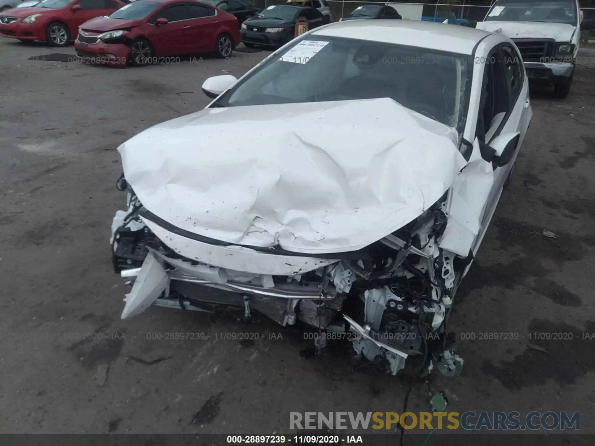 6 Photograph of a damaged car JTDEPRAE4LJ072575 TOYOTA COROLLA 2020