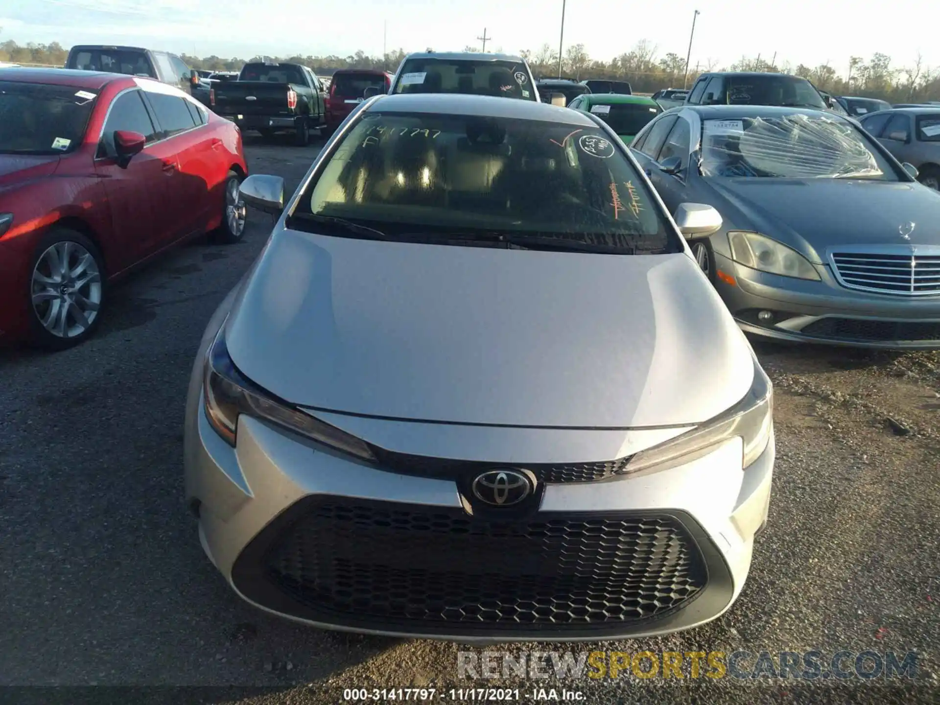 6 Photograph of a damaged car JTDEPRAE4LJ075556 TOYOTA COROLLA 2020