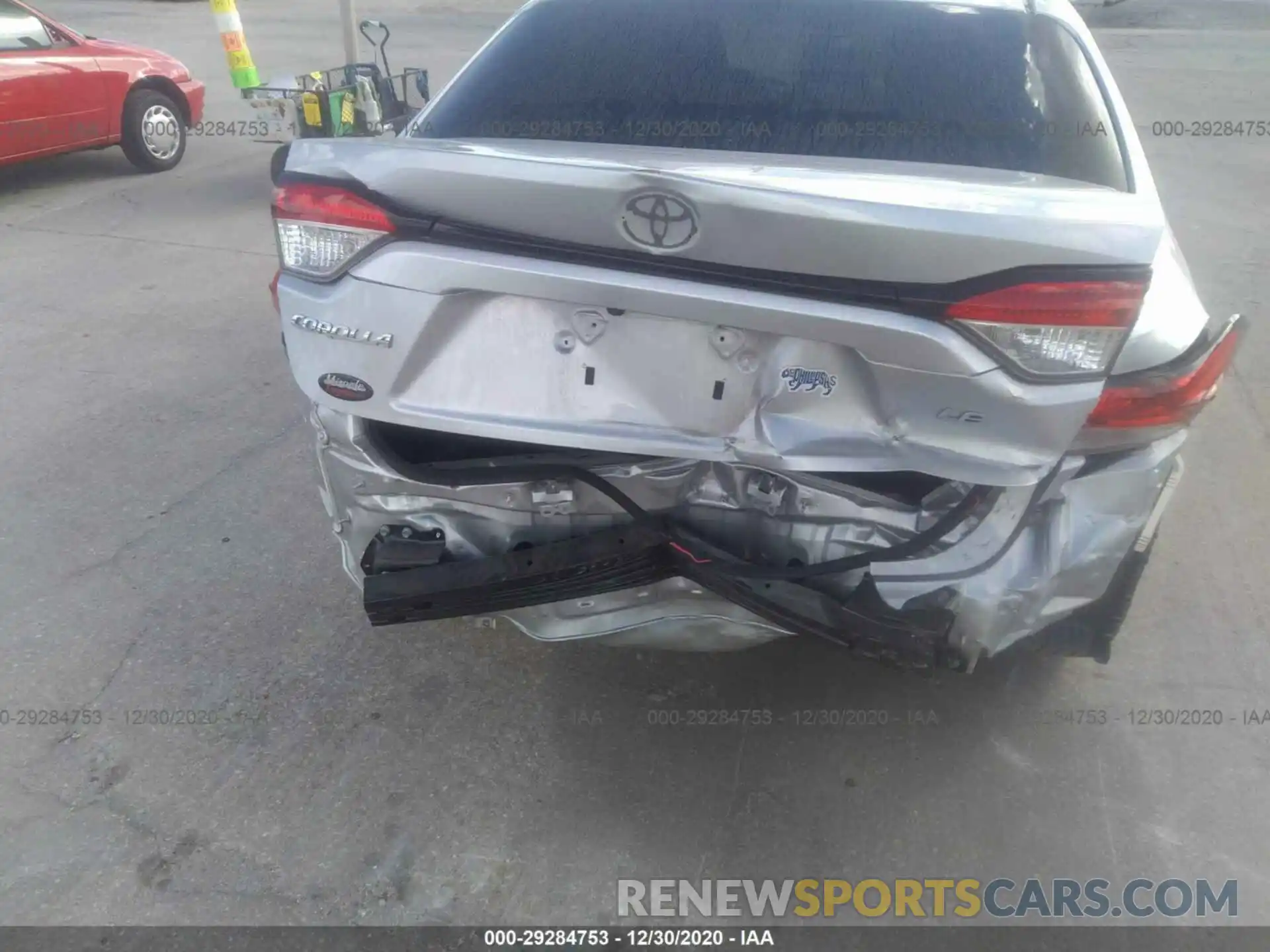 6 Photograph of a damaged car JTDEPRAE4LJ076710 TOYOTA COROLLA 2020