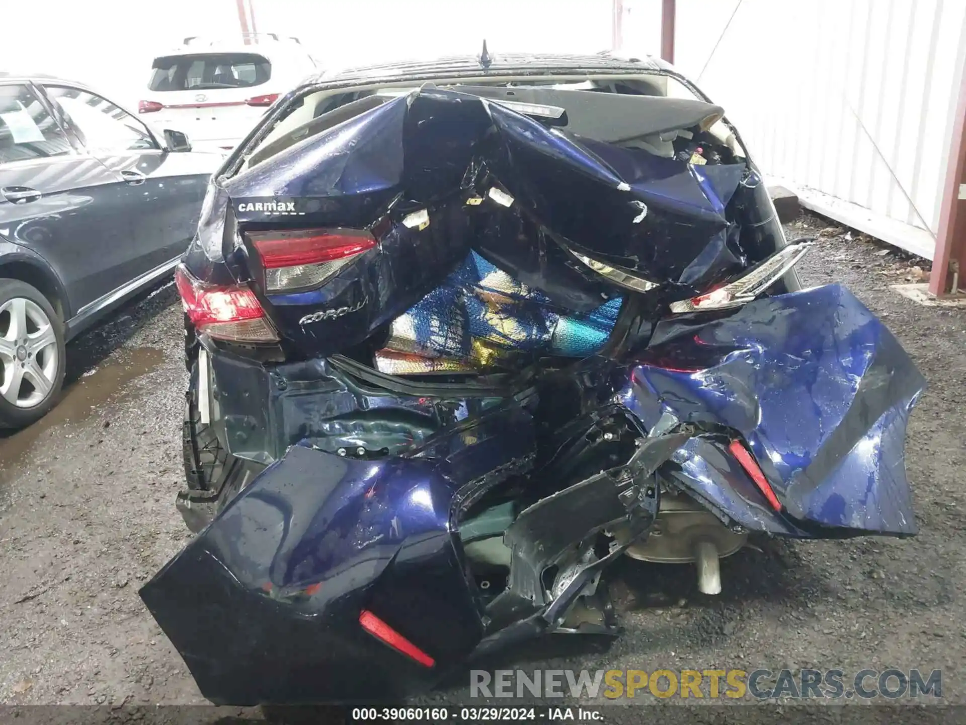 16 Photograph of a damaged car JTDEPRAE4LJ076979 TOYOTA COROLLA 2020