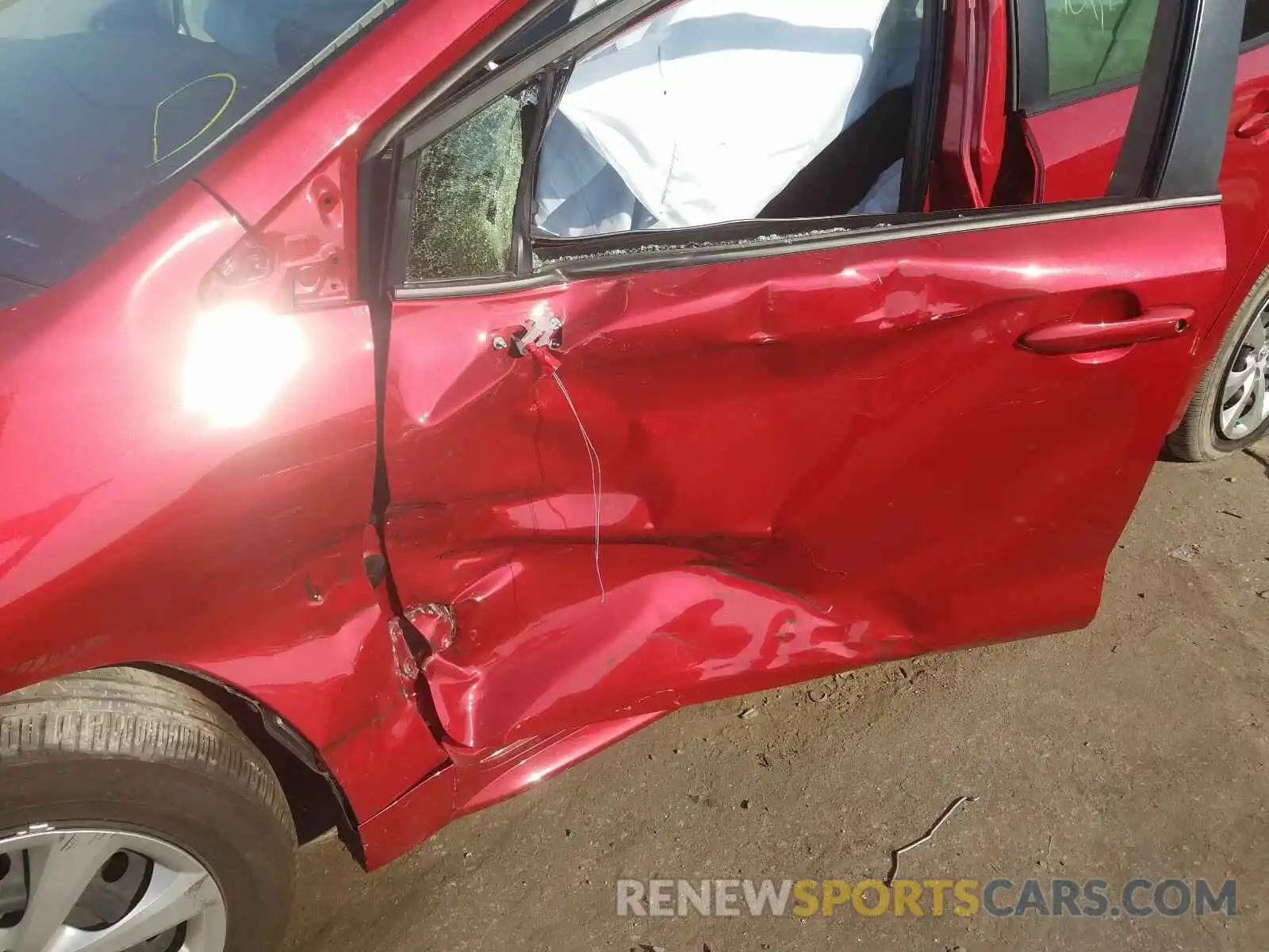 9 Photograph of a damaged car JTDEPRAE4LJ078182 TOYOTA COROLLA 2020