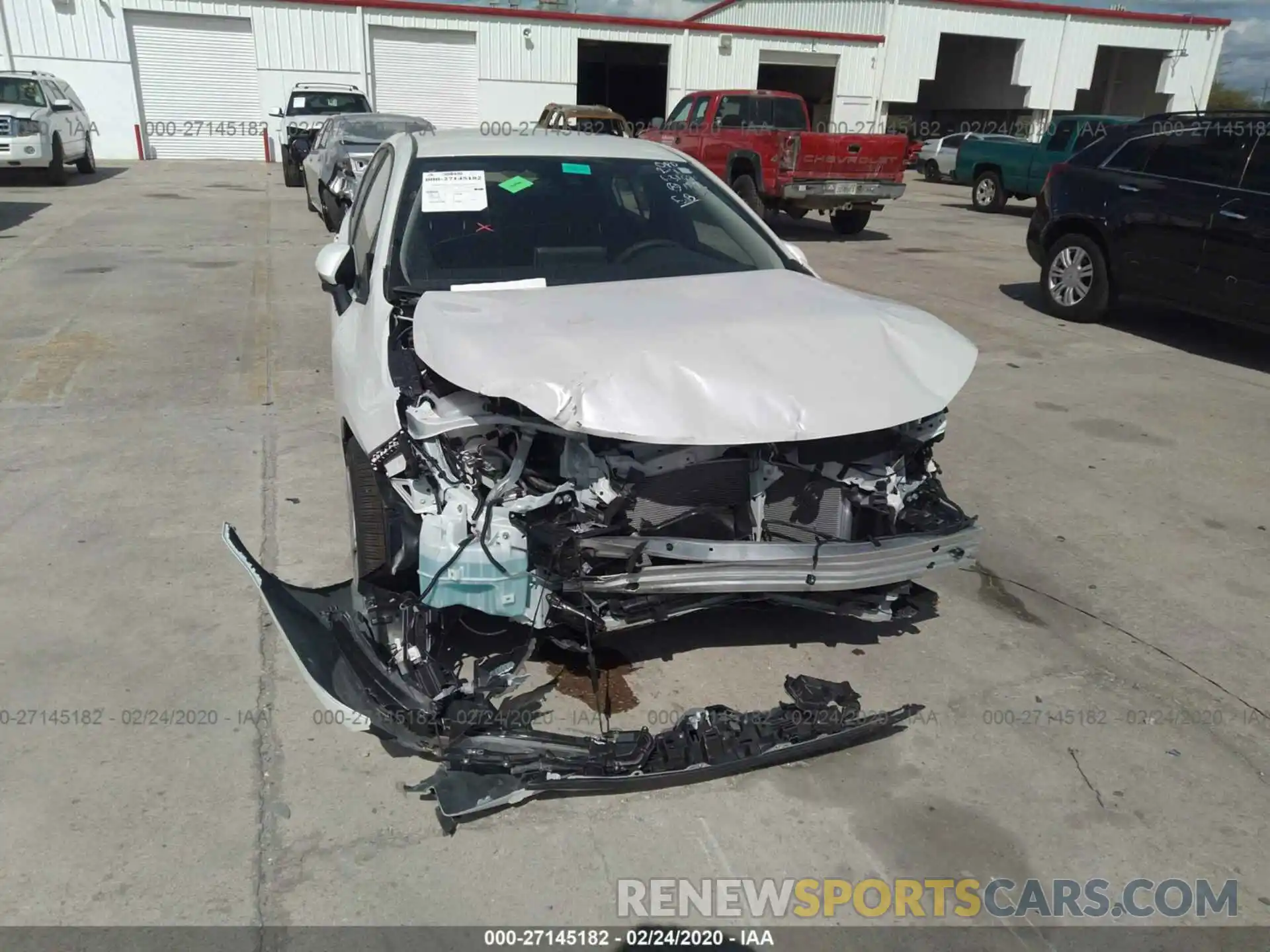 6 Photograph of a damaged car JTDEPRAE4LJ080109 TOYOTA COROLLA 2020