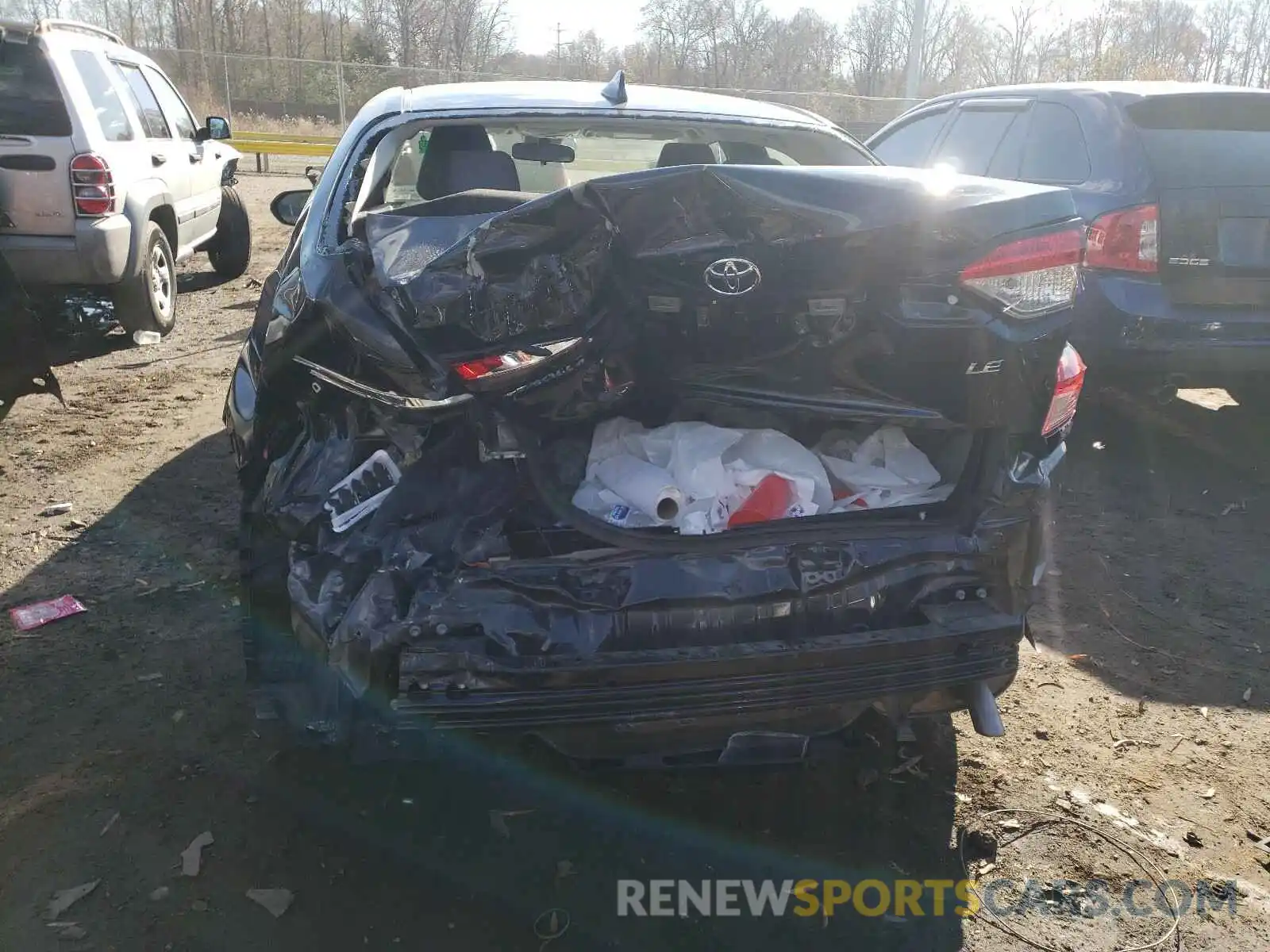 9 Photograph of a damaged car JTDEPRAE4LJ080580 TOYOTA COROLLA 2020