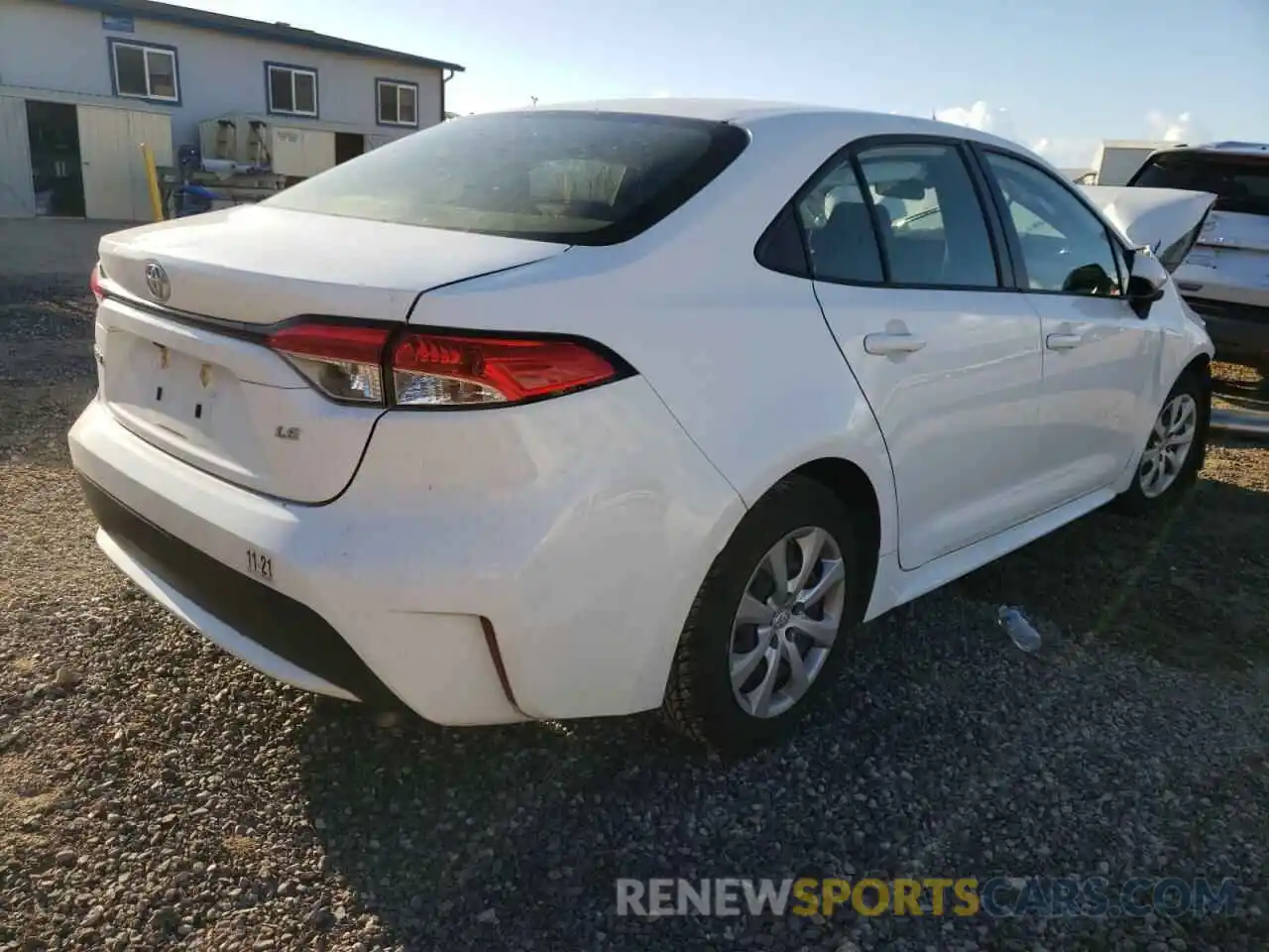 4 Photograph of a damaged car JTDEPRAE4LJ081180 TOYOTA COROLLA 2020