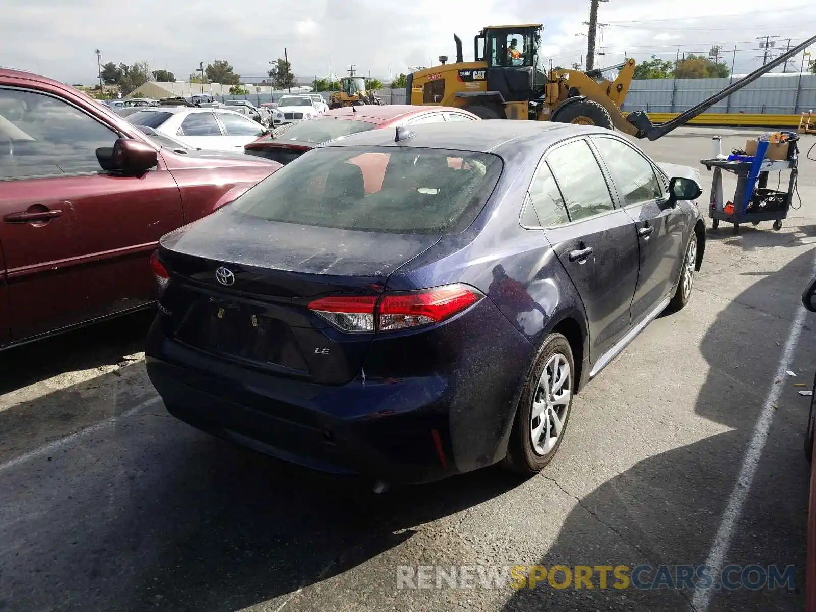 4 Photograph of a damaged car JTDEPRAE4LJ081552 TOYOTA COROLLA 2020