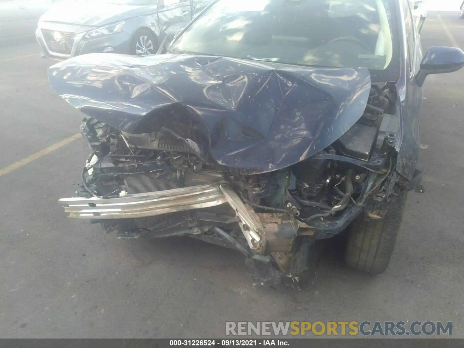 6 Photograph of a damaged car JTDEPRAE4LJ081647 TOYOTA COROLLA 2020