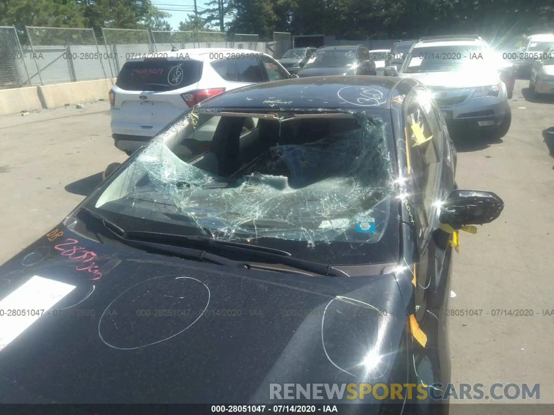 6 Photograph of a damaged car JTDEPRAE4LJ082488 TOYOTA COROLLA 2020