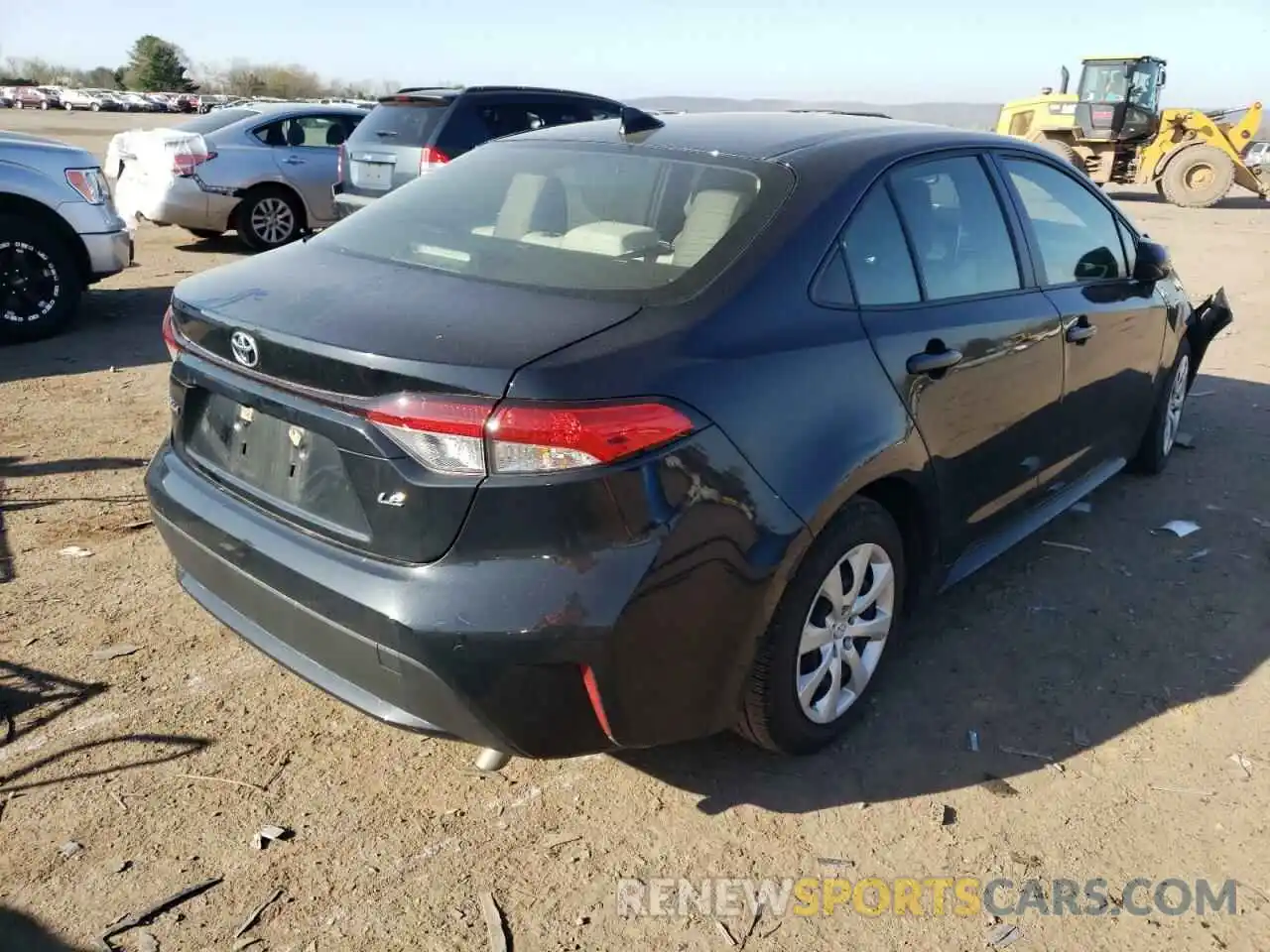 4 Photograph of a damaged car JTDEPRAE4LJ082653 TOYOTA COROLLA 2020