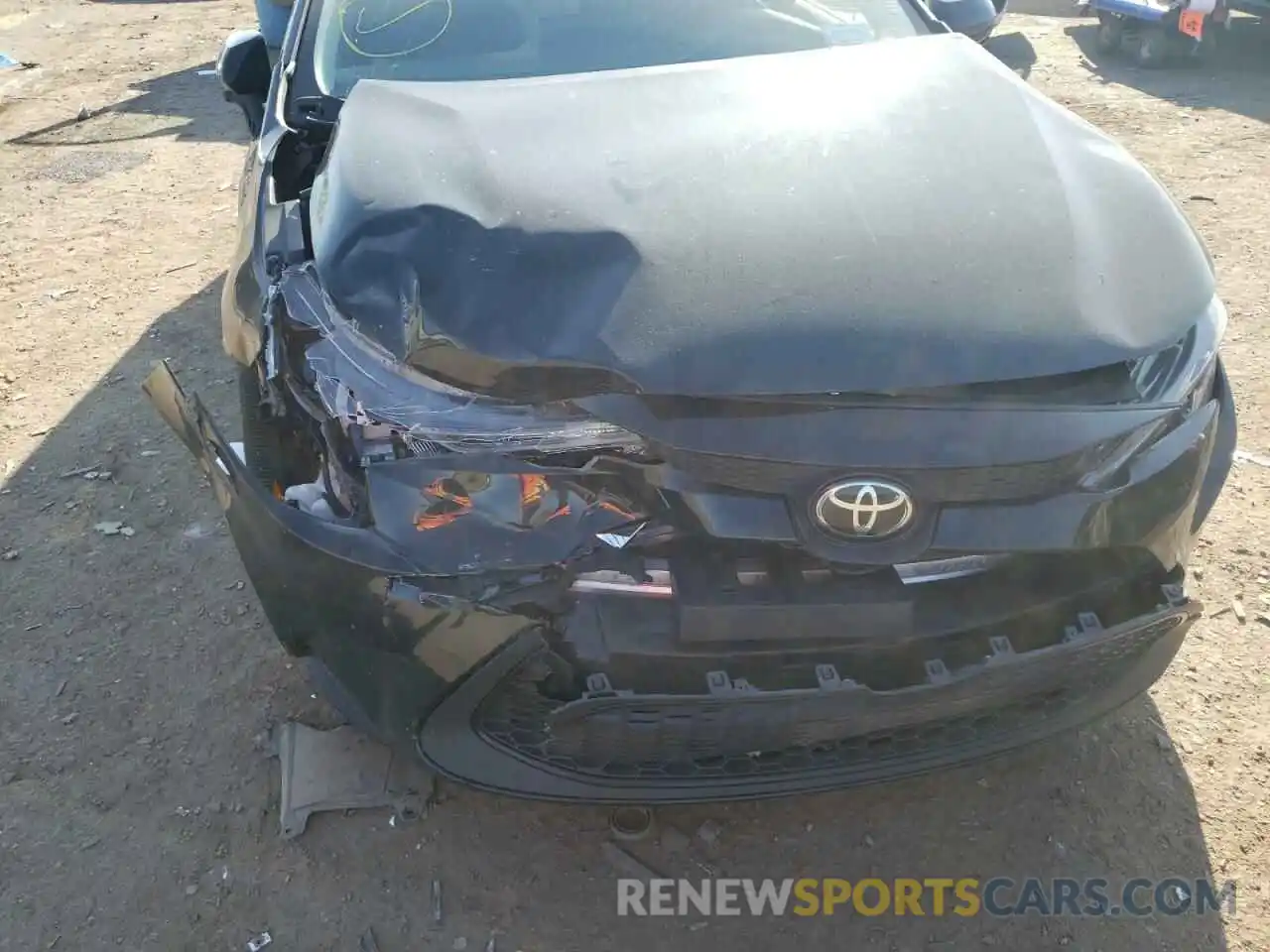 9 Photograph of a damaged car JTDEPRAE4LJ082653 TOYOTA COROLLA 2020