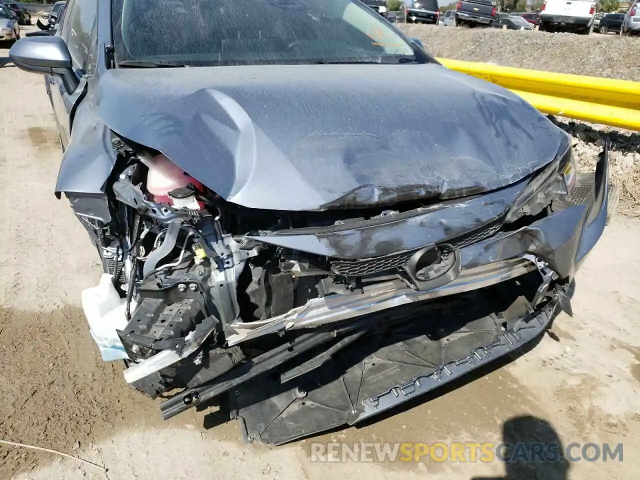 9 Photograph of a damaged car JTDEPRAE4LJ082930 TOYOTA COROLLA 2020