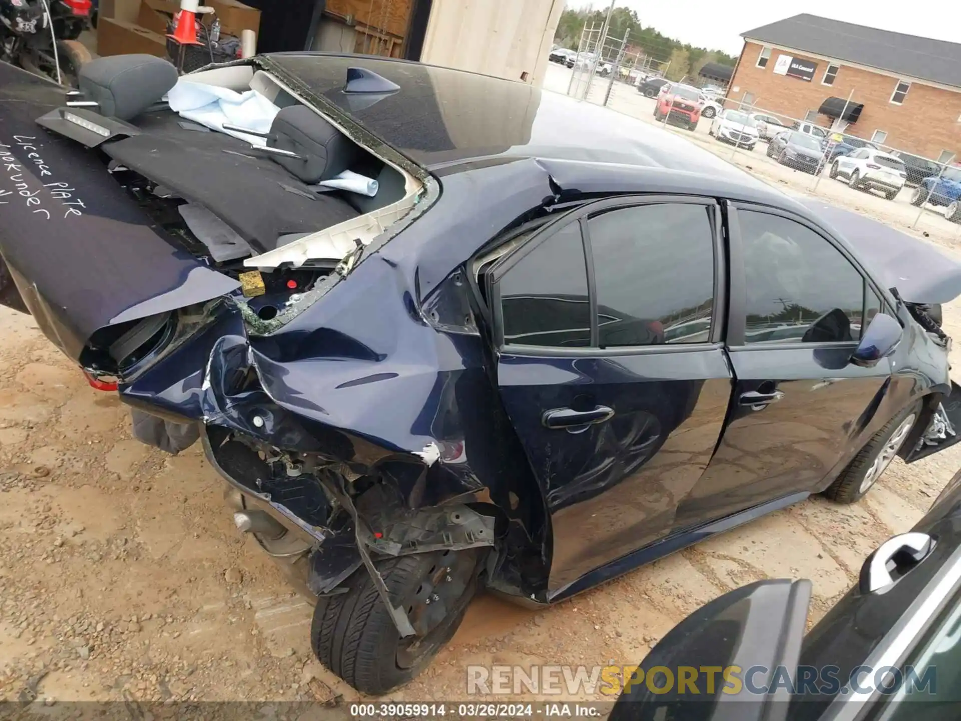 12 Photograph of a damaged car JTDEPRAE4LJ083088 TOYOTA COROLLA 2020