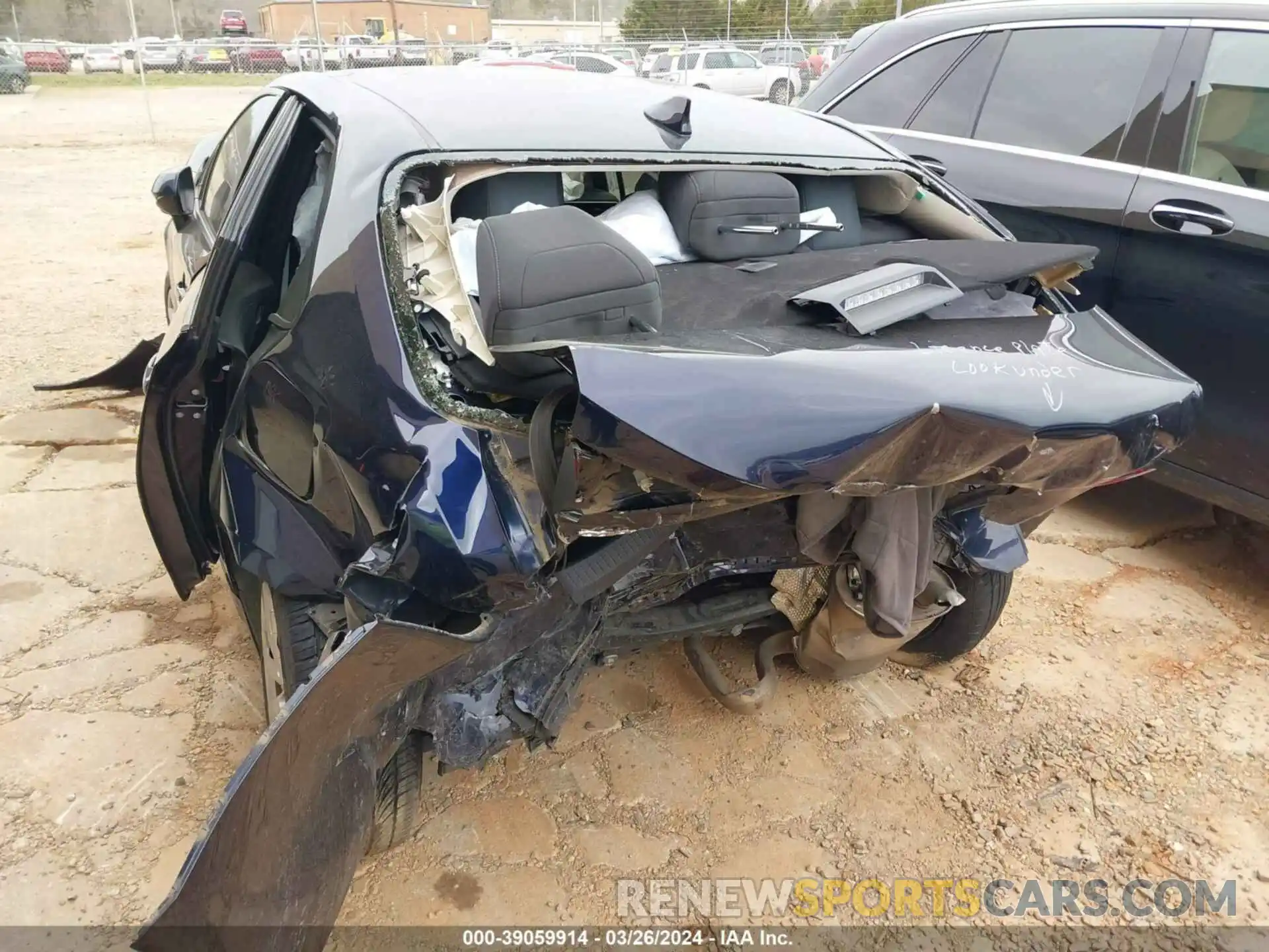 16 Photograph of a damaged car JTDEPRAE4LJ083088 TOYOTA COROLLA 2020