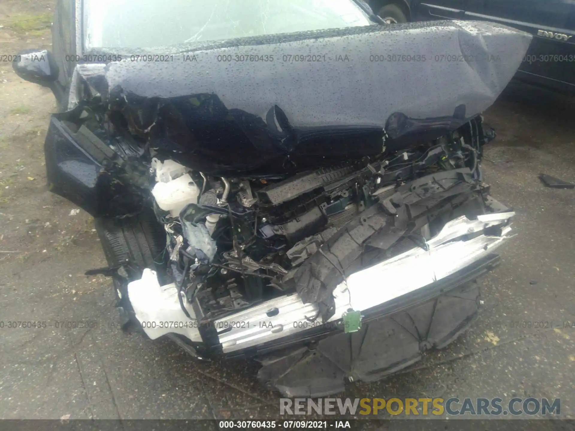 6 Photograph of a damaged car JTDEPRAE4LJ084340 TOYOTA COROLLA 2020