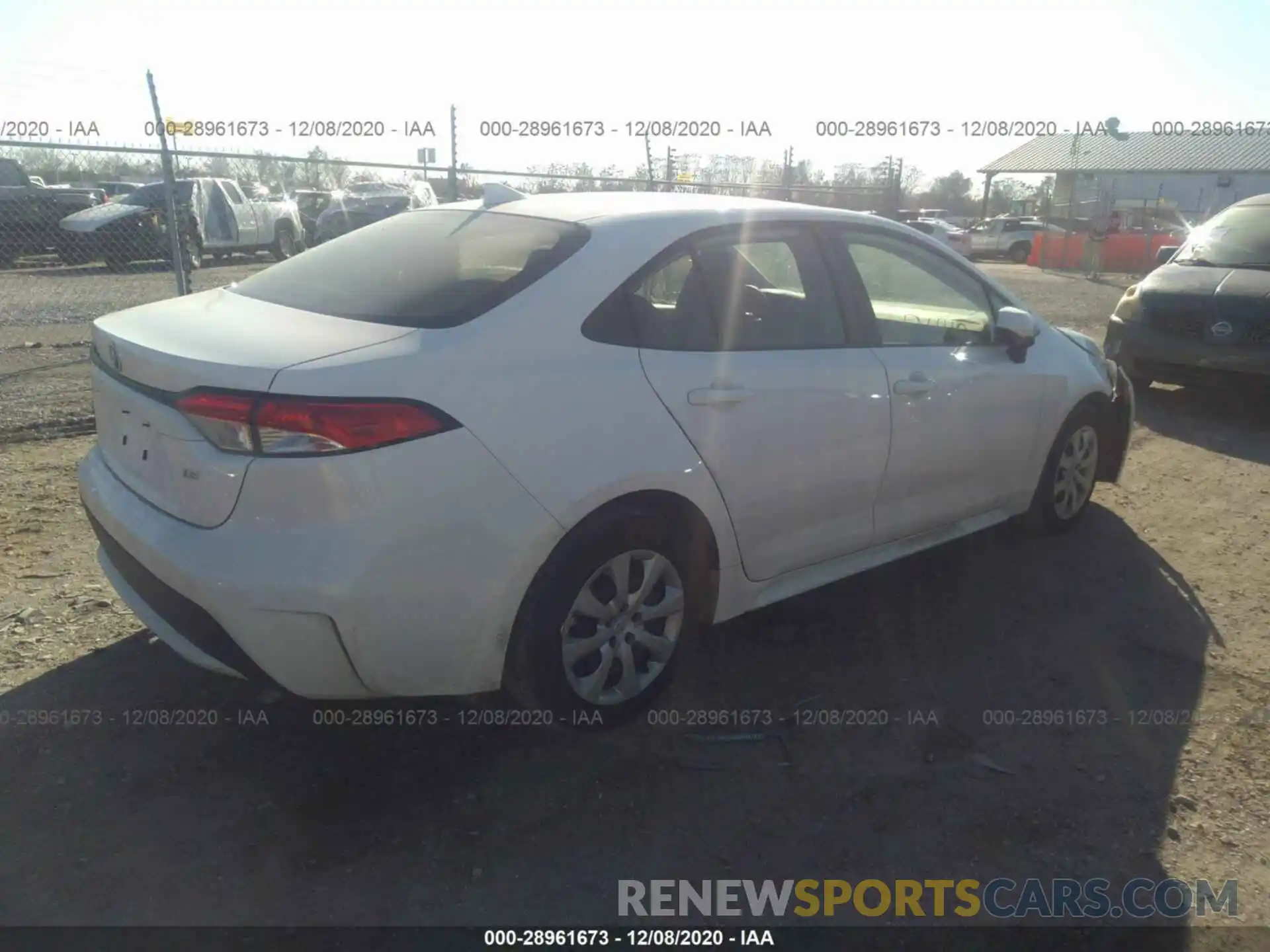 4 Photograph of a damaged car JTDEPRAE4LJ085066 TOYOTA COROLLA 2020