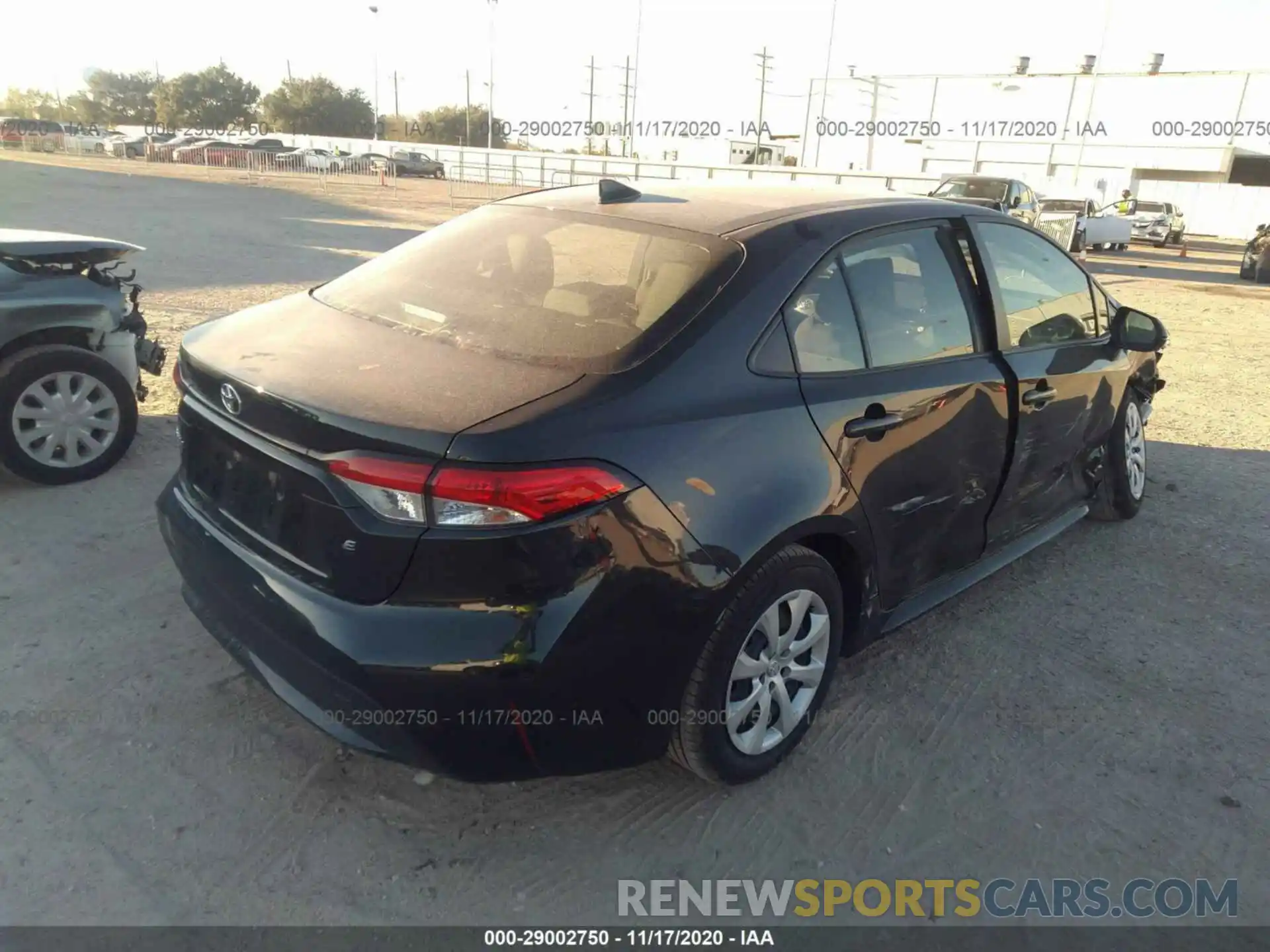 4 Photograph of a damaged car JTDEPRAE4LJ085245 TOYOTA COROLLA 2020