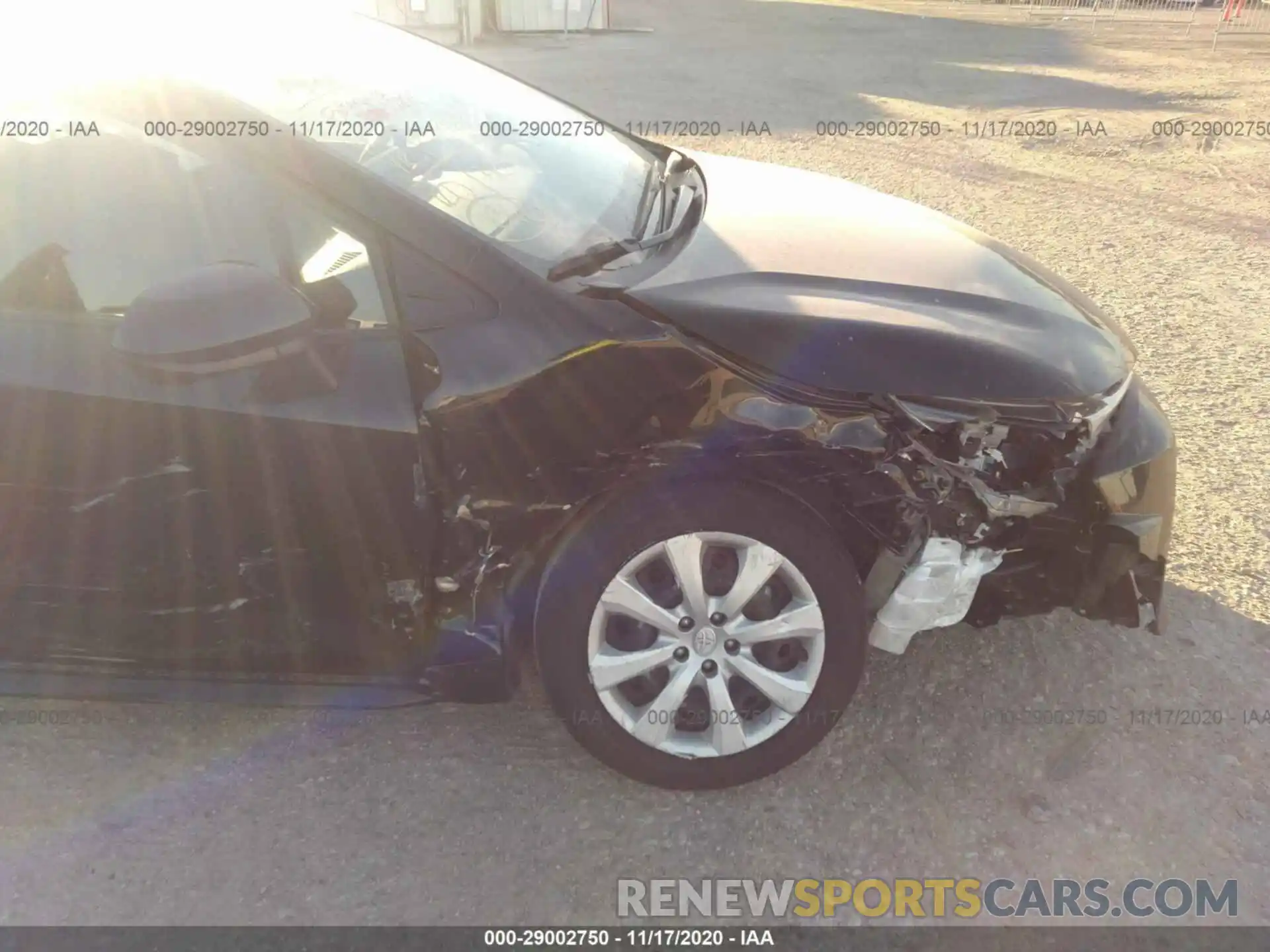 6 Photograph of a damaged car JTDEPRAE4LJ085245 TOYOTA COROLLA 2020