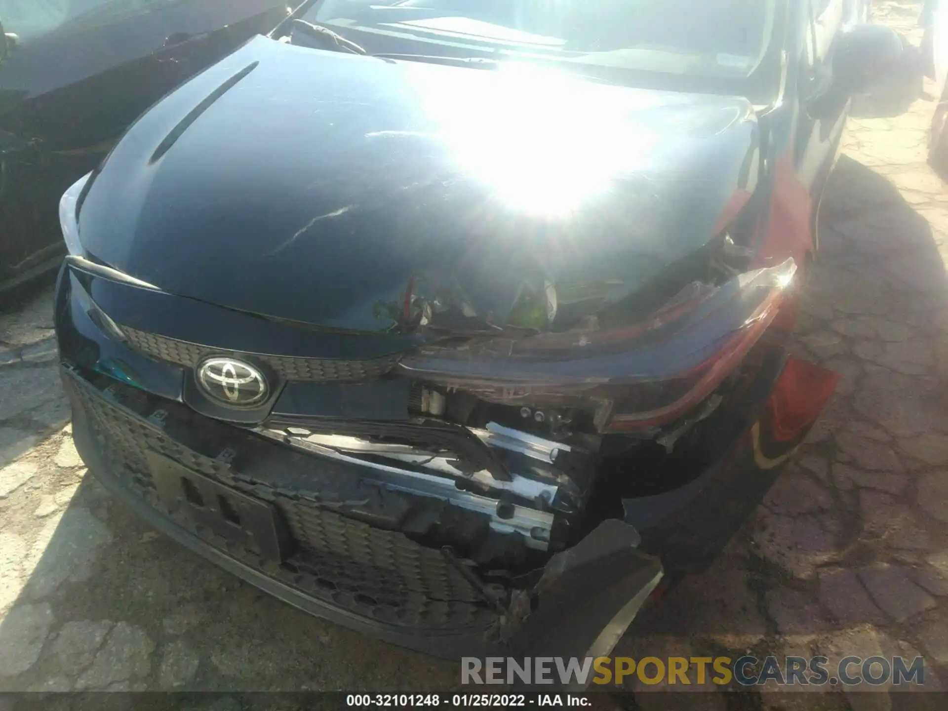 6 Photograph of a damaged car JTDEPRAE4LJ086380 TOYOTA COROLLA 2020